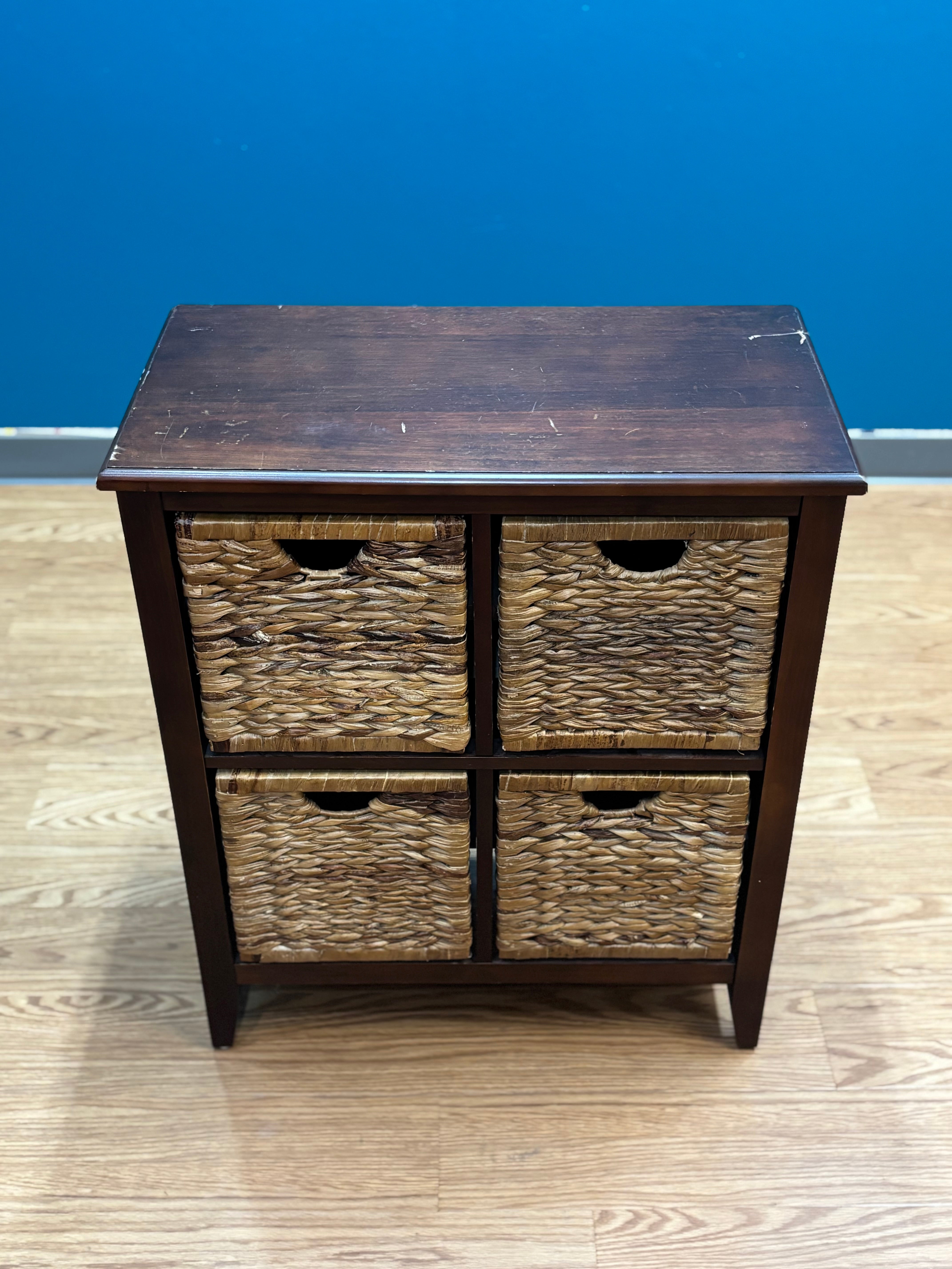 4-Drawer Cube Storage Dresser