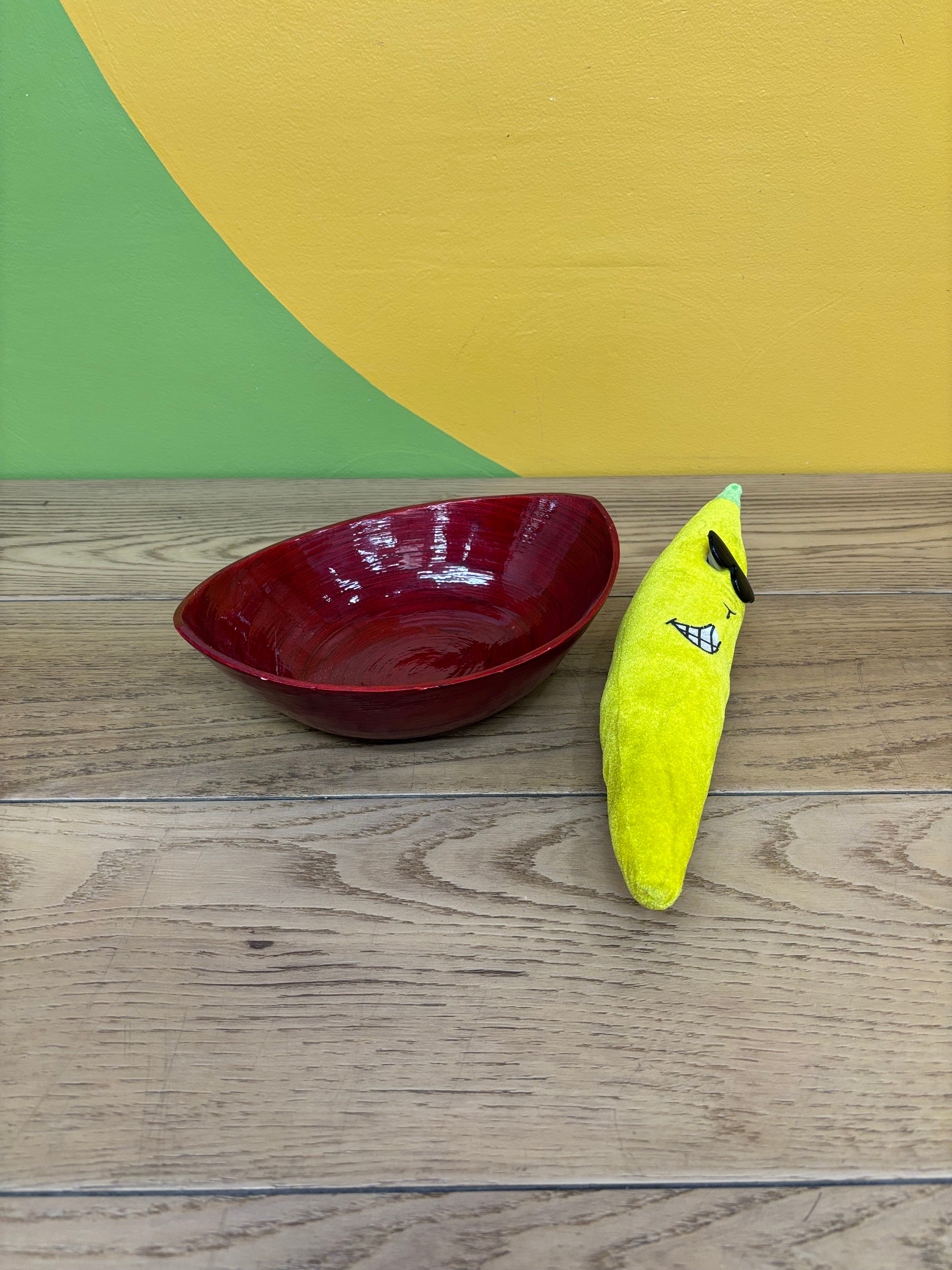 Red Trinket Bowl