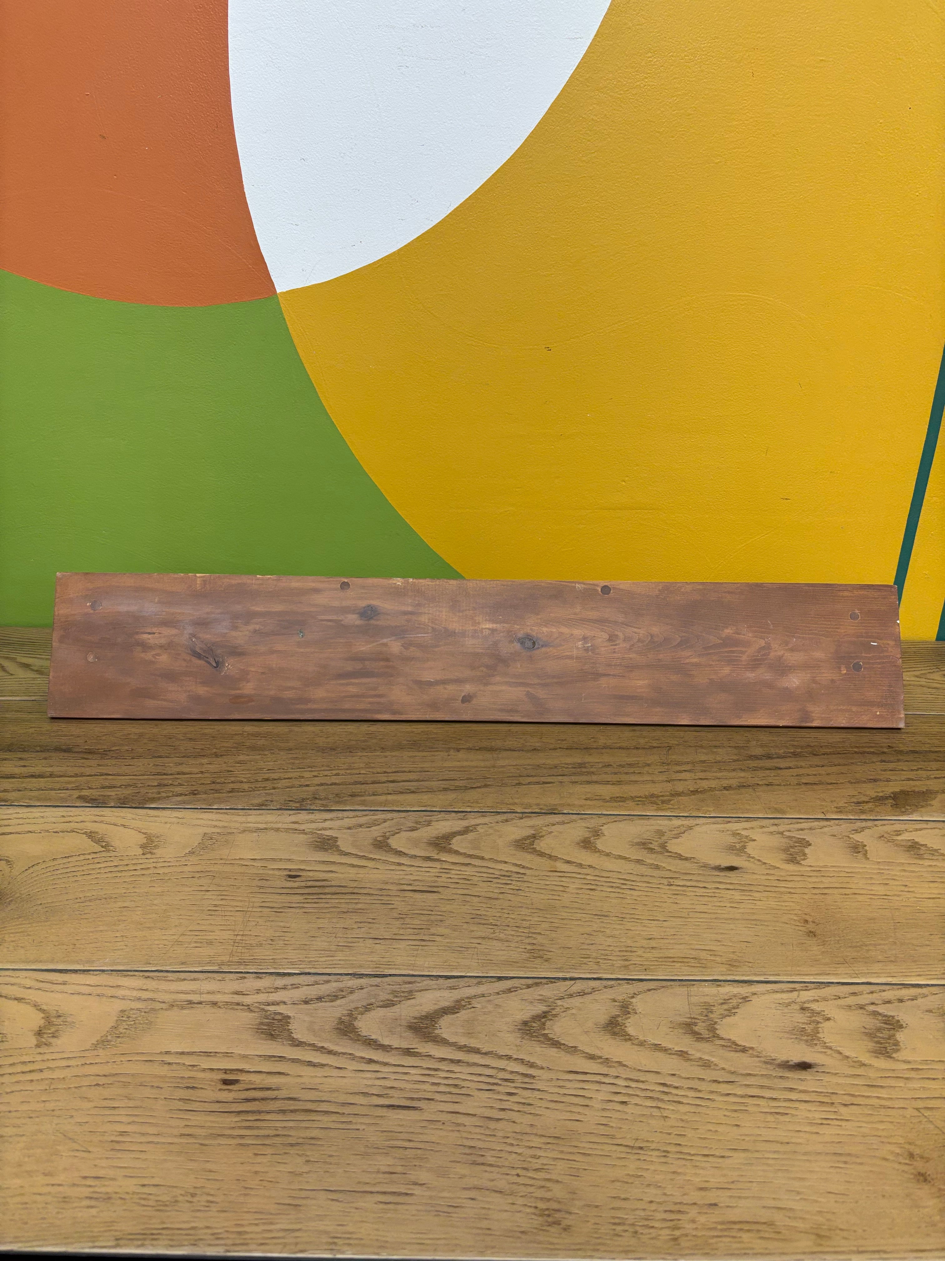 Wood Wall Mounted Shelf