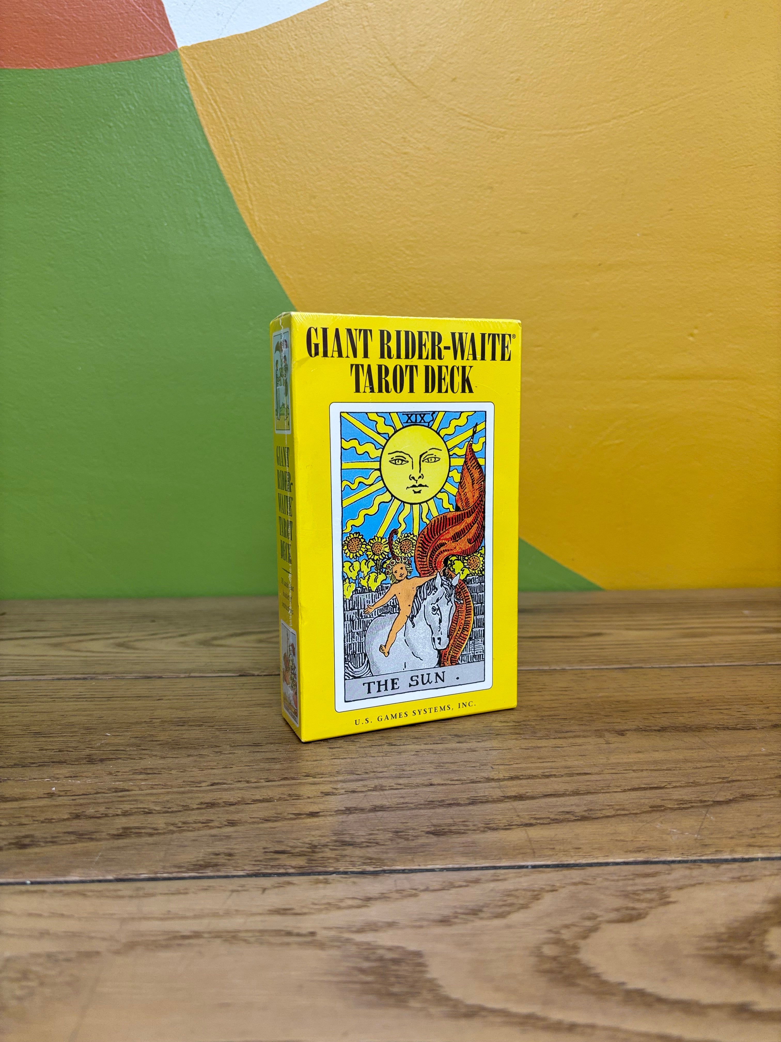 Giant Rider-Waite Tarot Deck