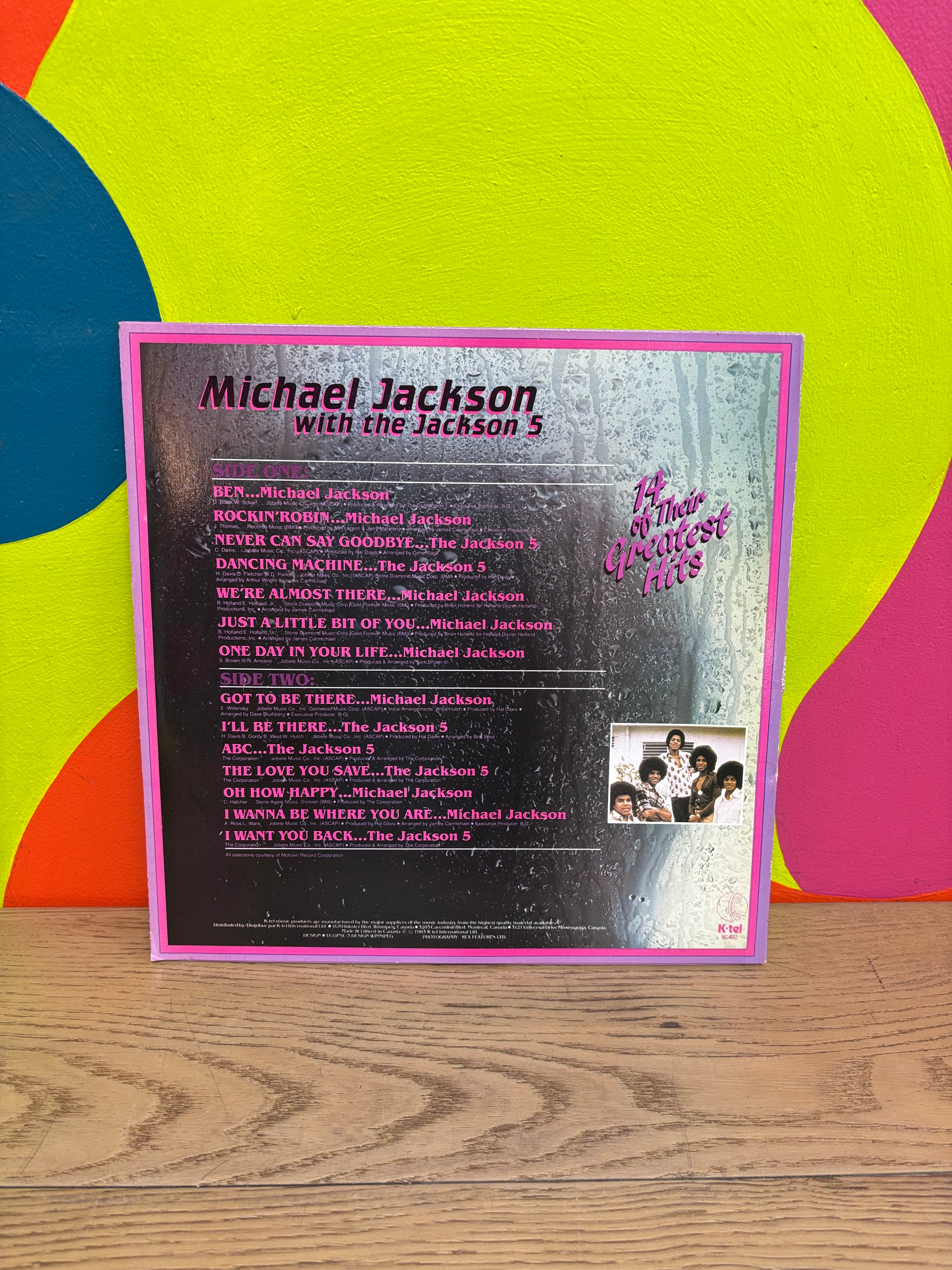 Michael Jackson With The Jackson 5 – 14 Of Their Greatest Hits Vinyl