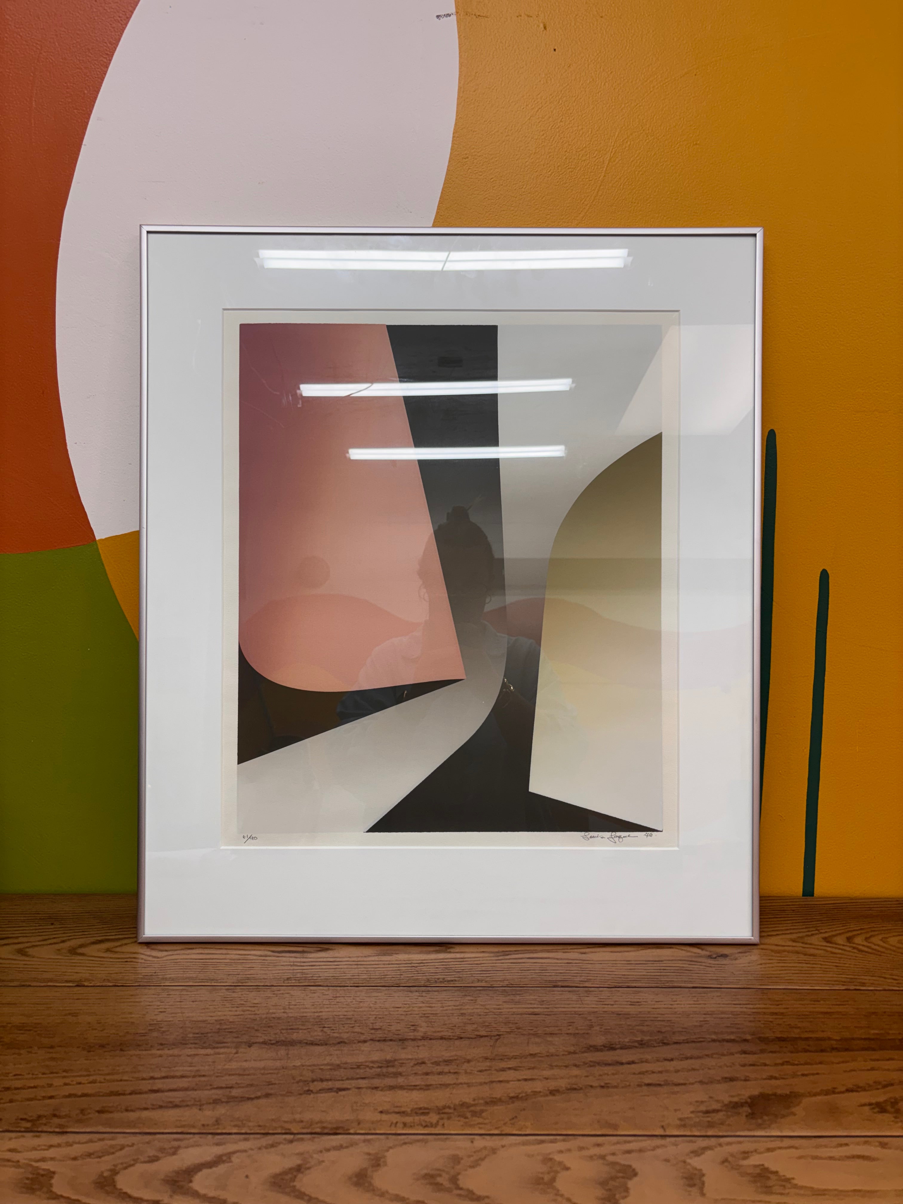 Framed Artwork by Louis Jaque