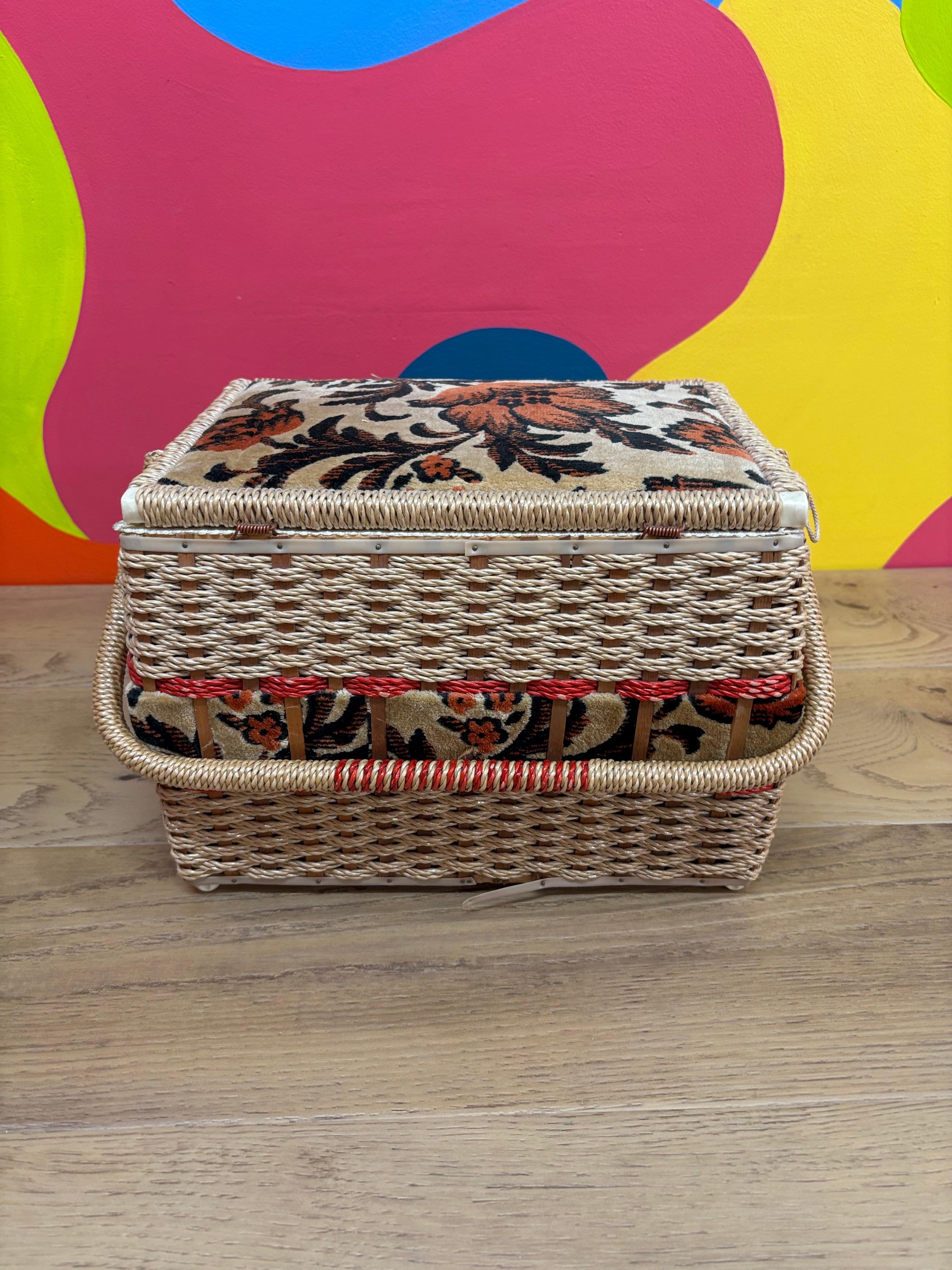 Sewing Box with Lots of Extras