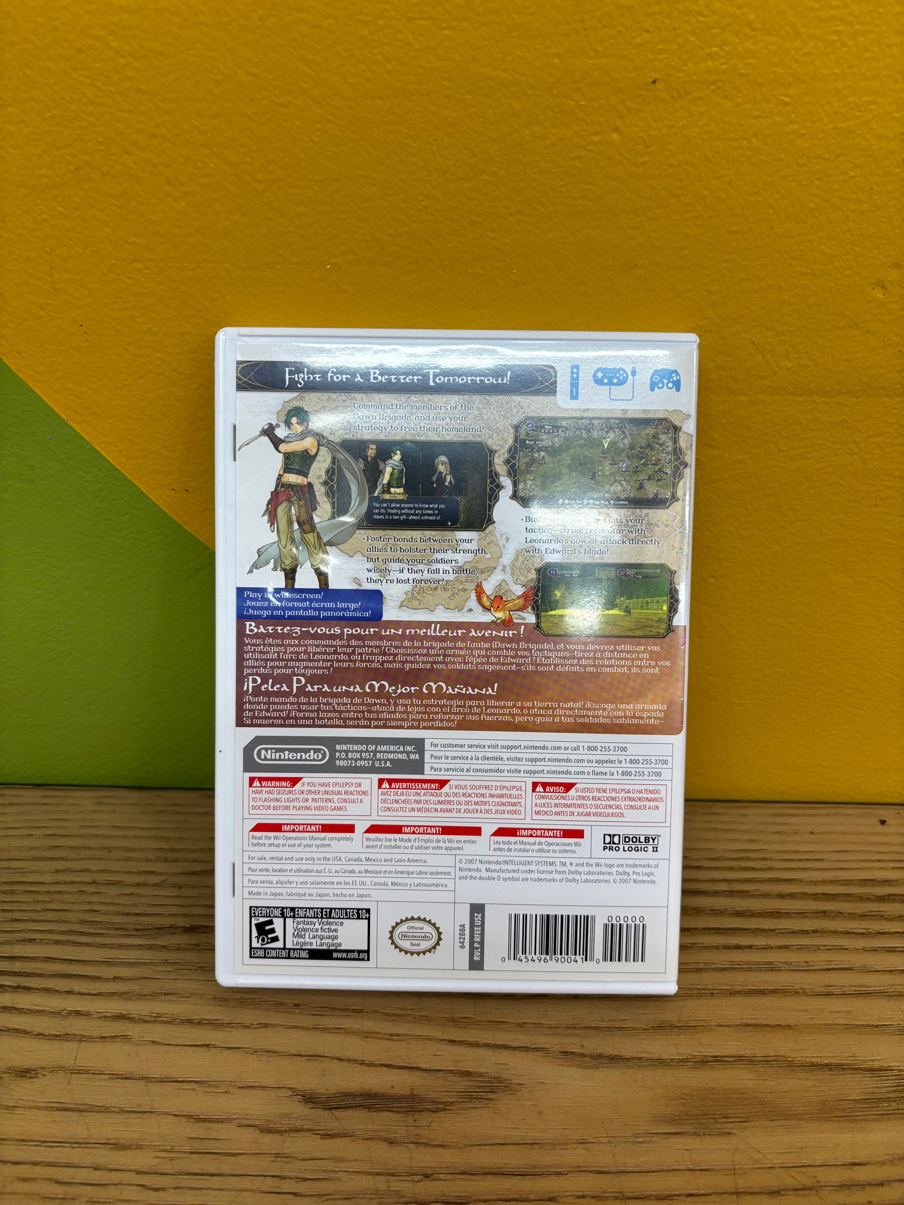 Wii Game - Fire Emblem: Radiant Dawn