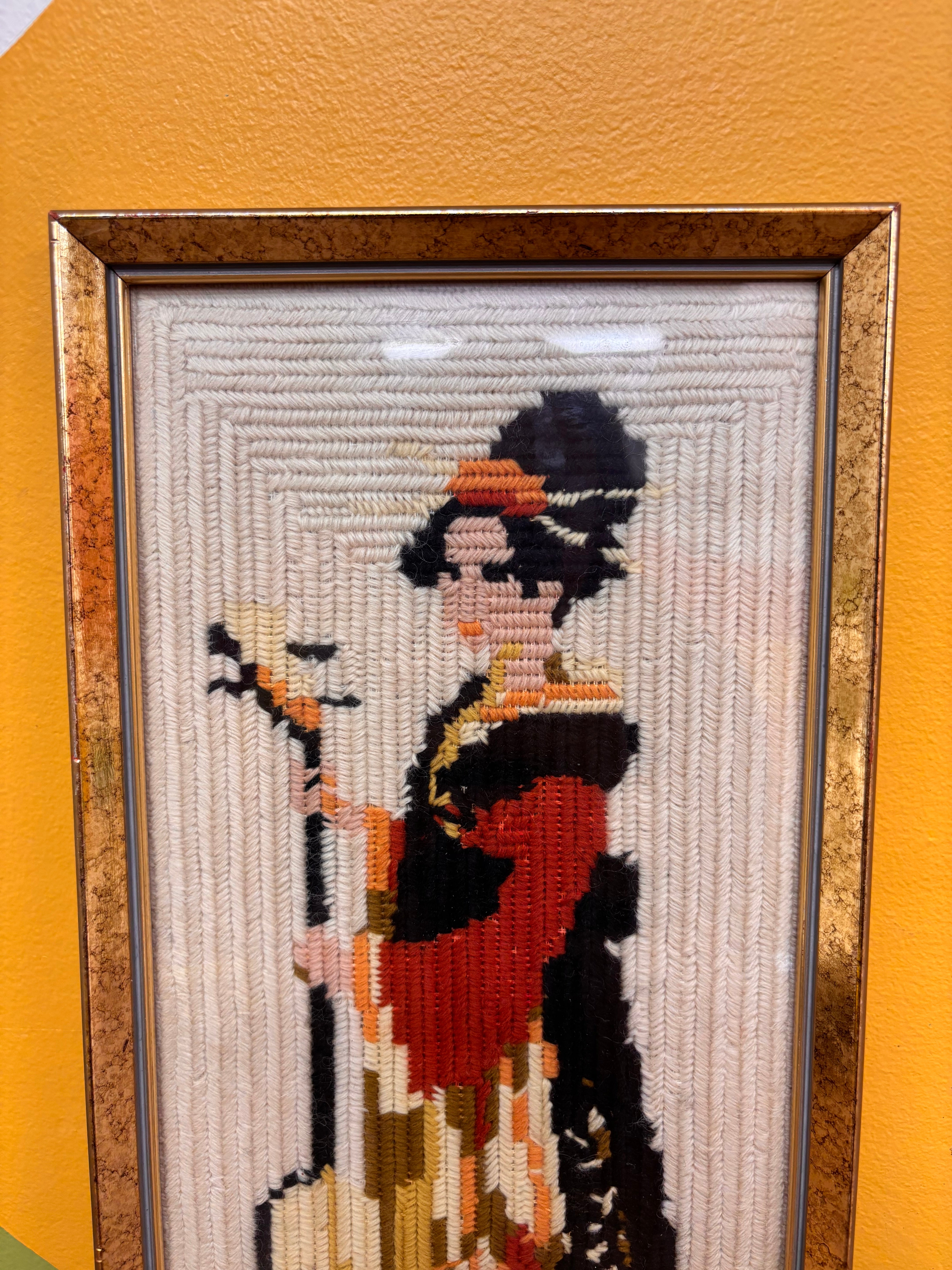Framed Needlepoint Artwork