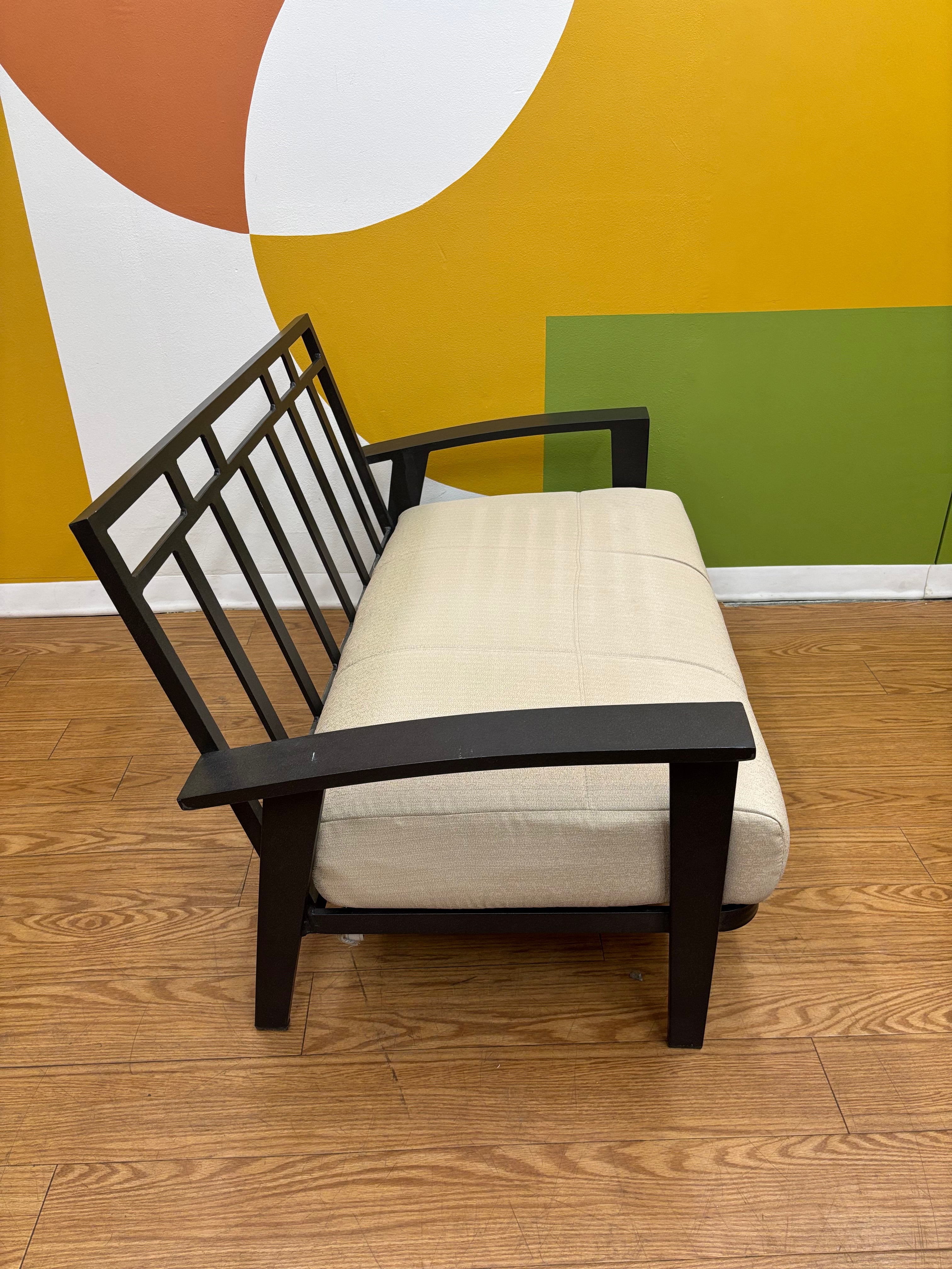 Outdoor Loveseat with Footstools