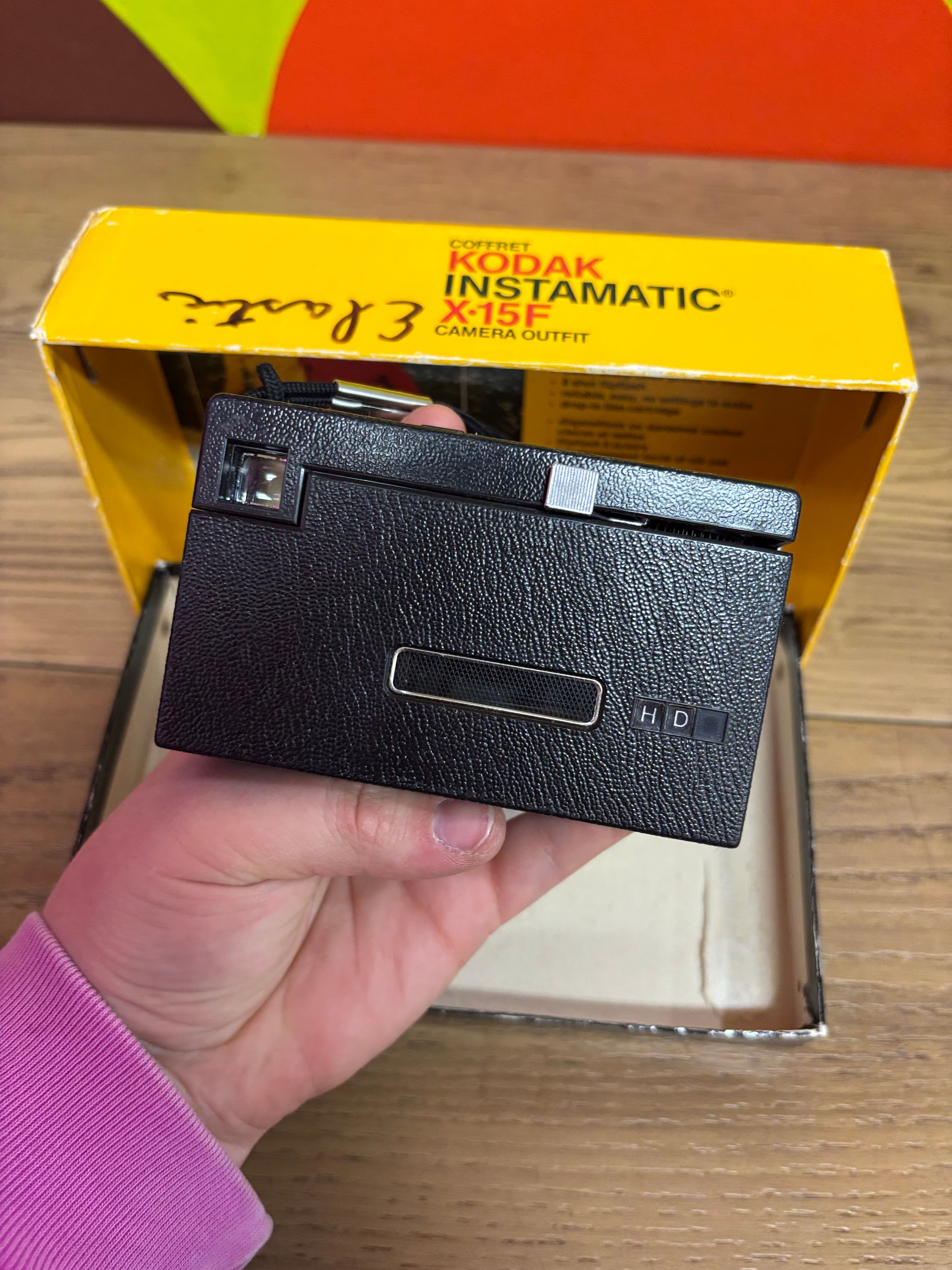 Kodak Instamatic X-15F Film Camera