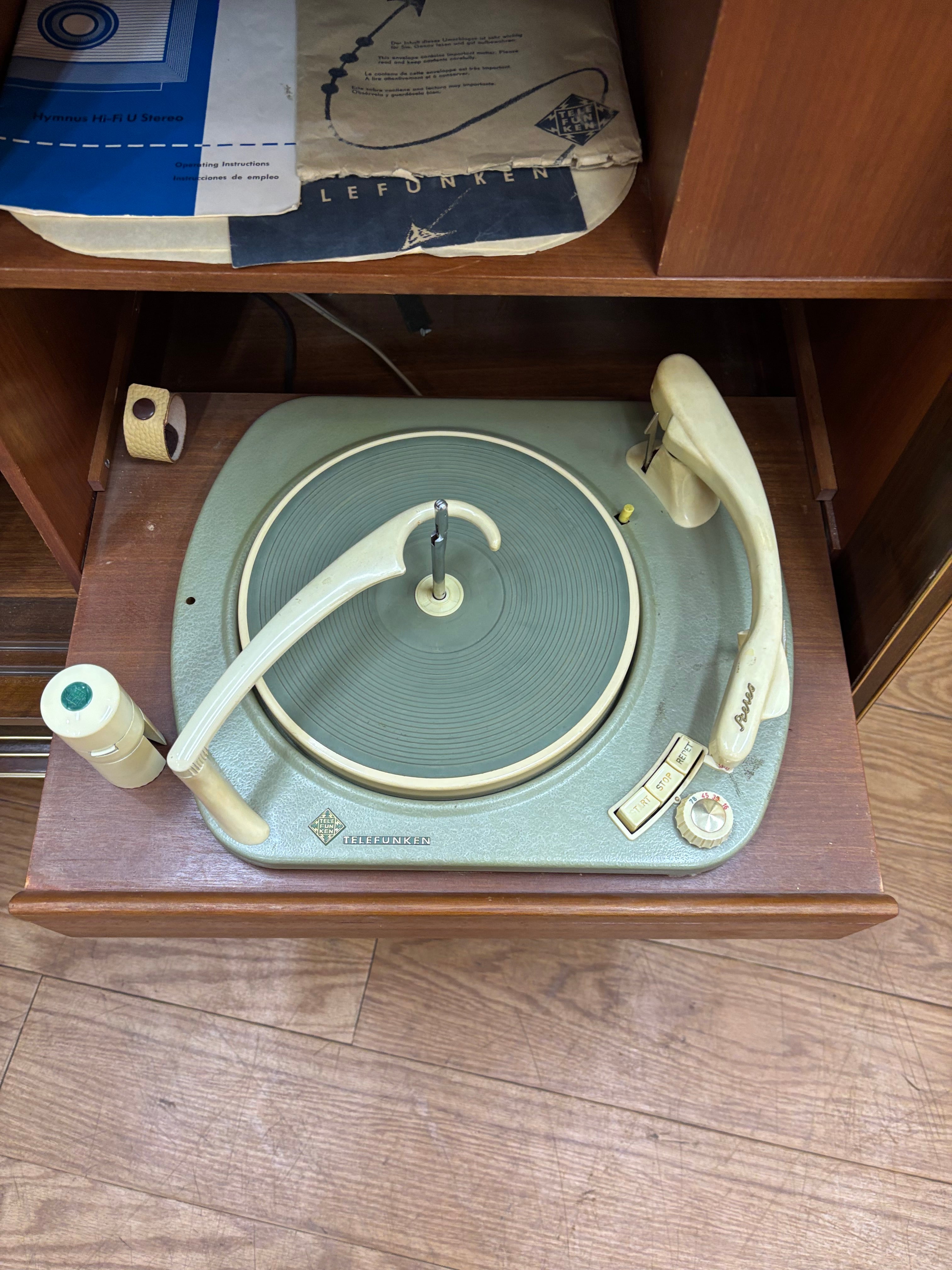 Telefunken Hymnus Hi-Fi Stereo Console (Made in West Germany)