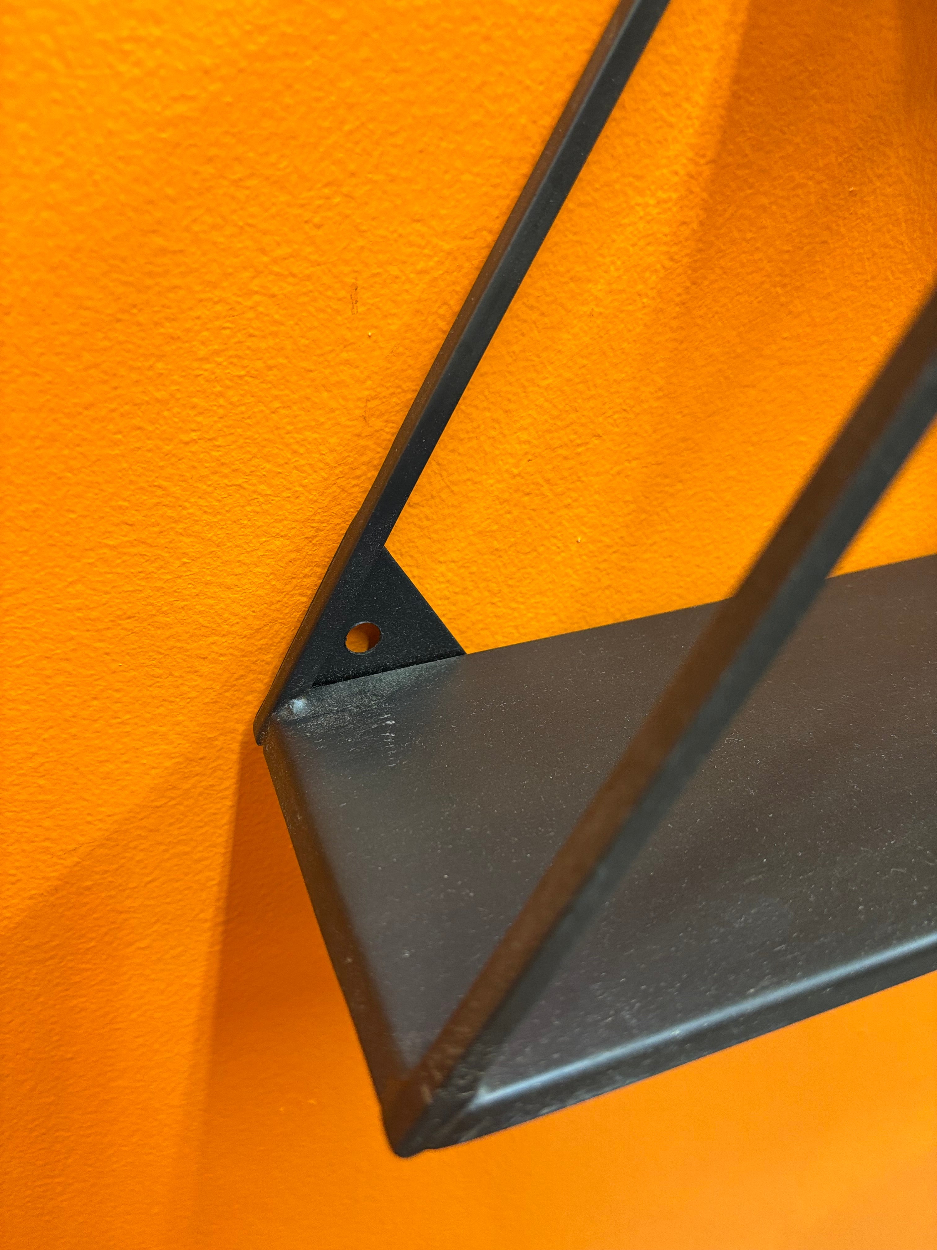 Wall Hanging Triangle Shelf (2 available)