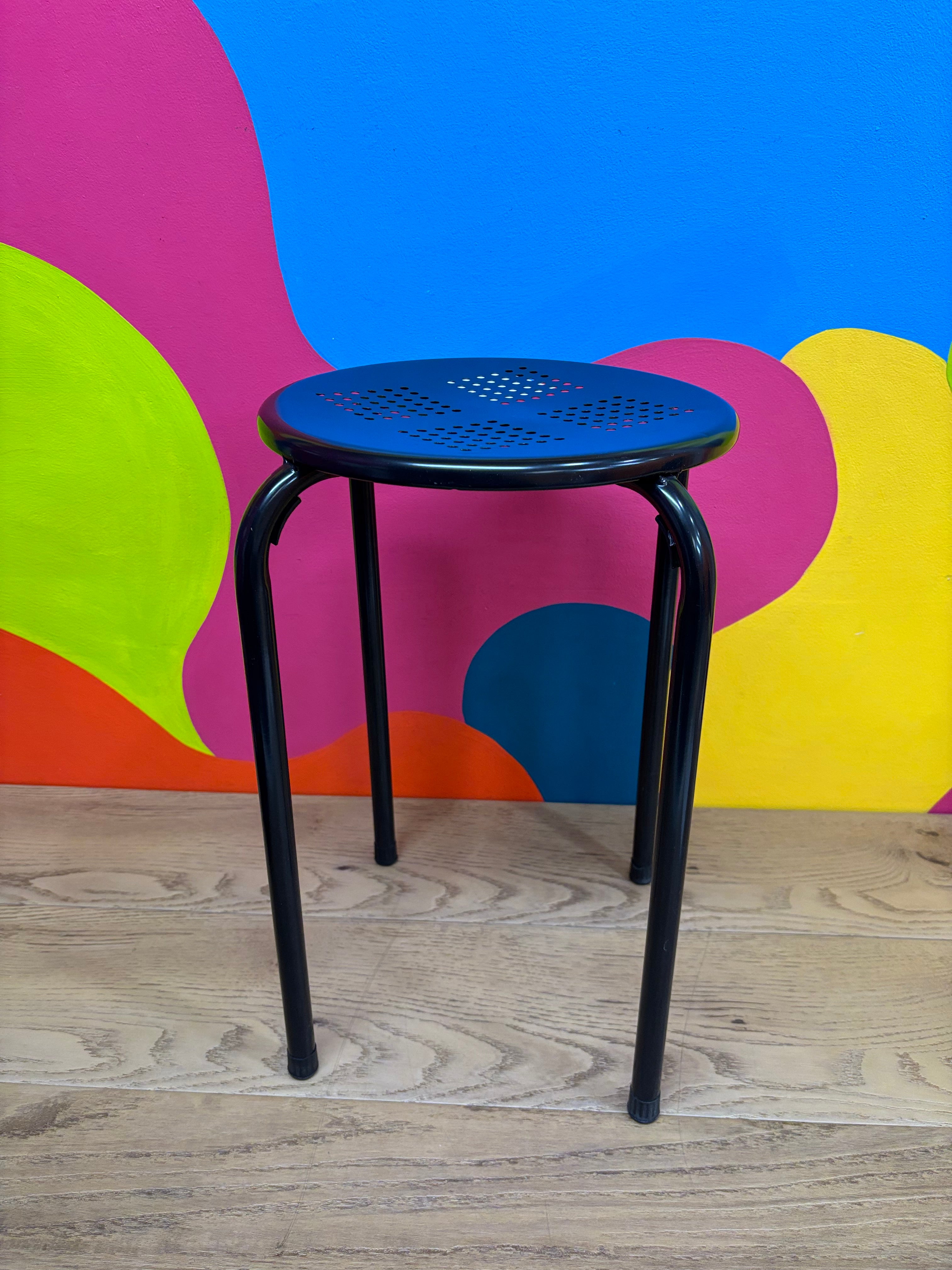 Small Black Stool