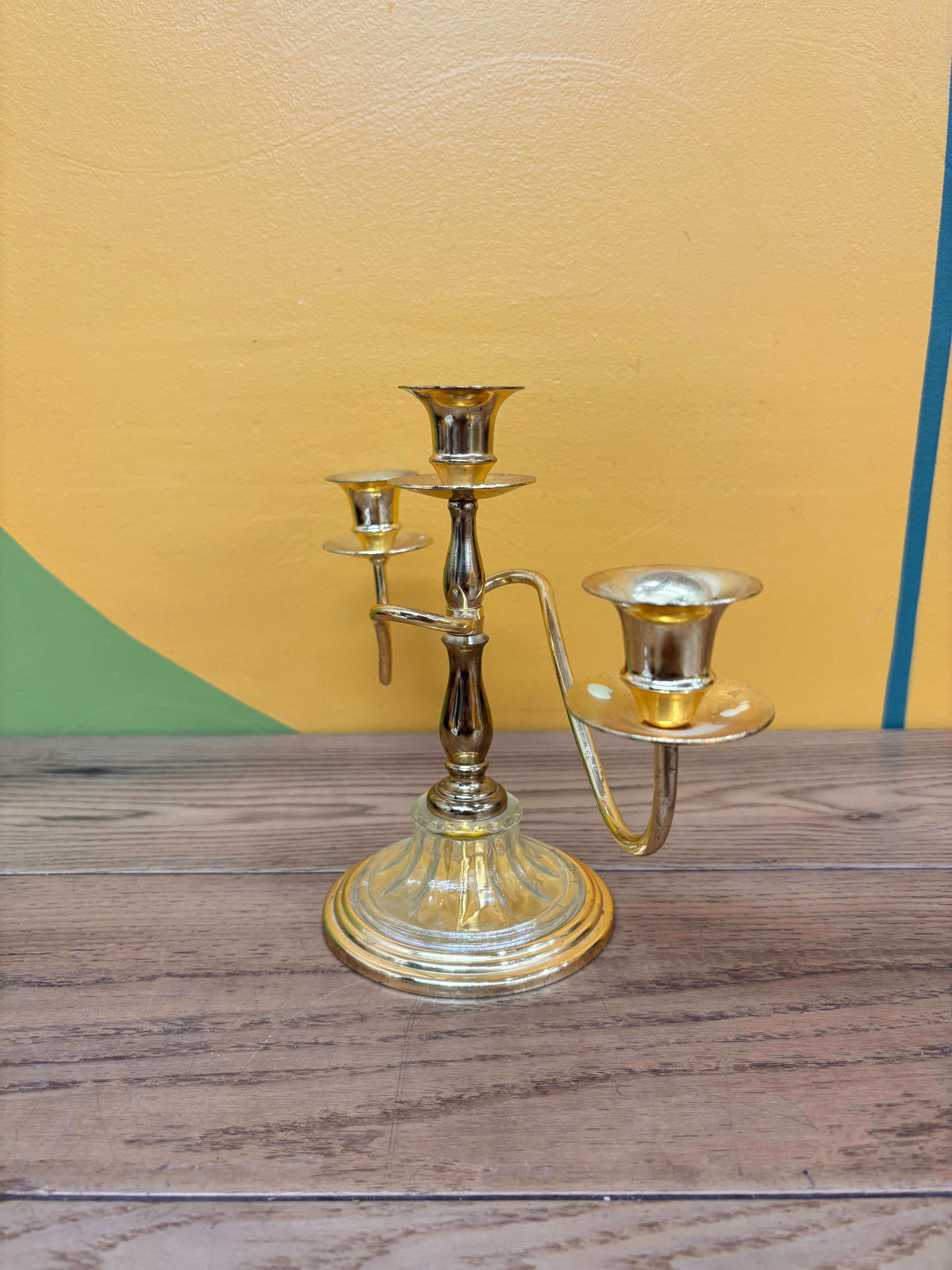 3-Arm Candle Holder