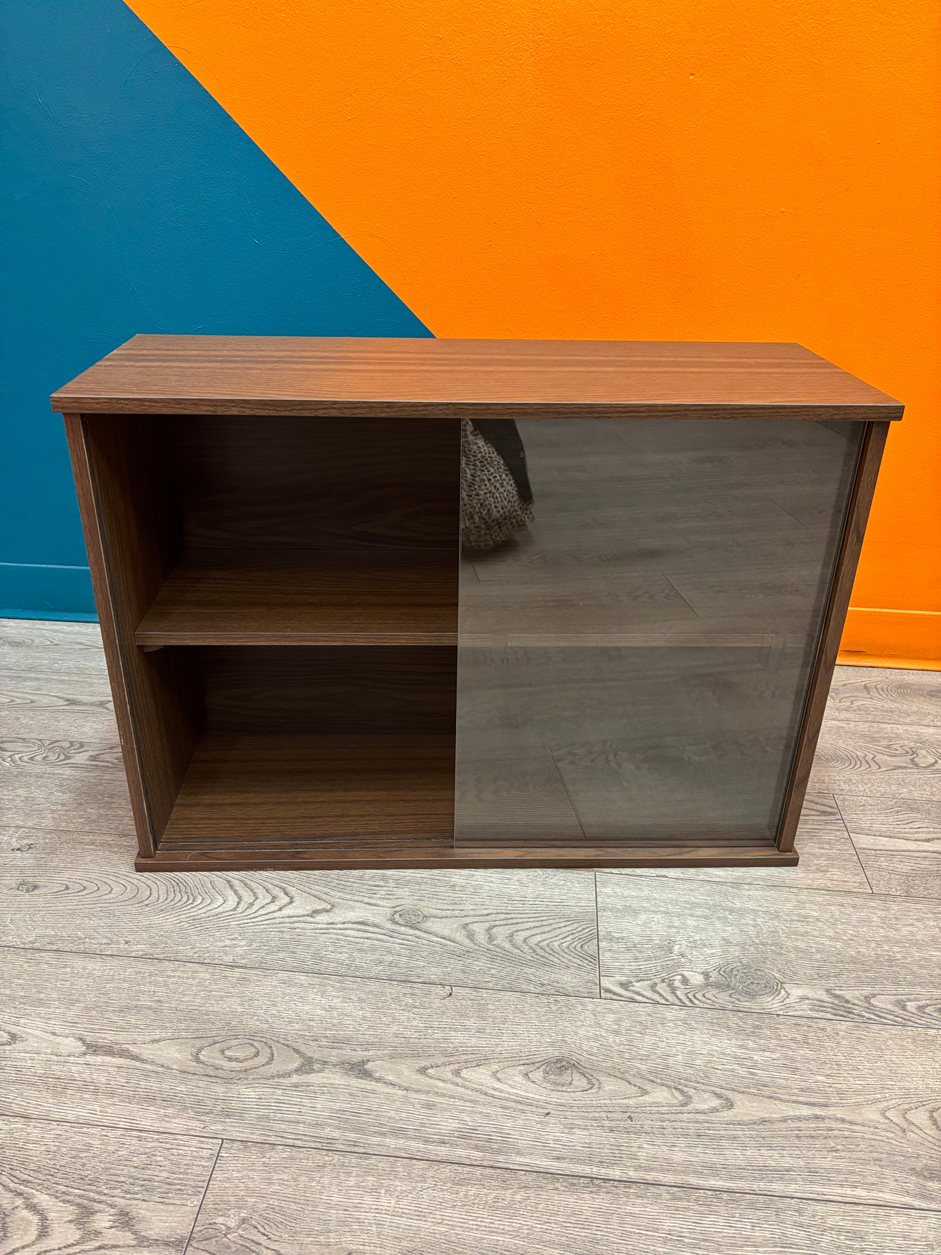 Small Cabinet with Glass Doors