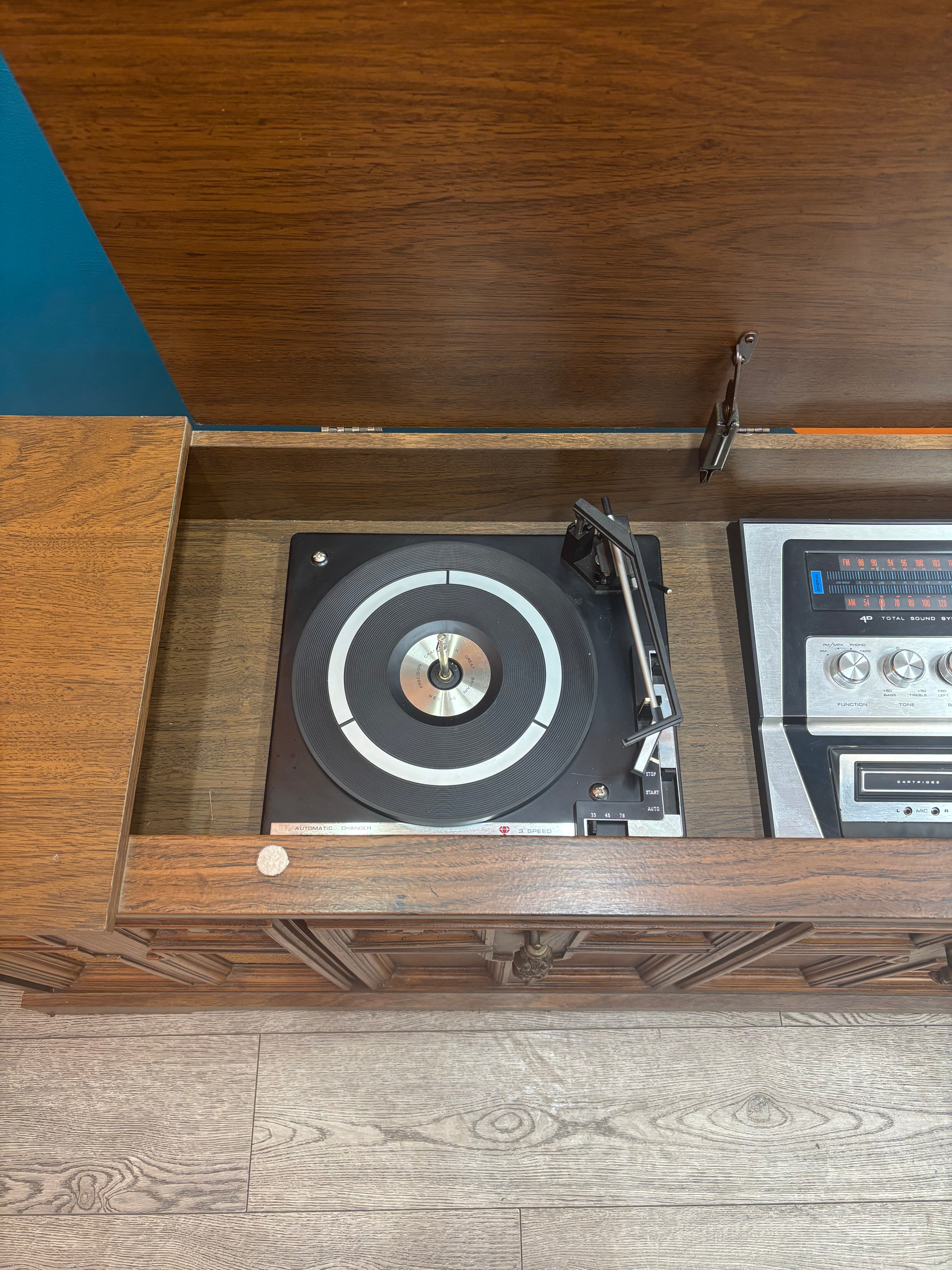 Record Player Console