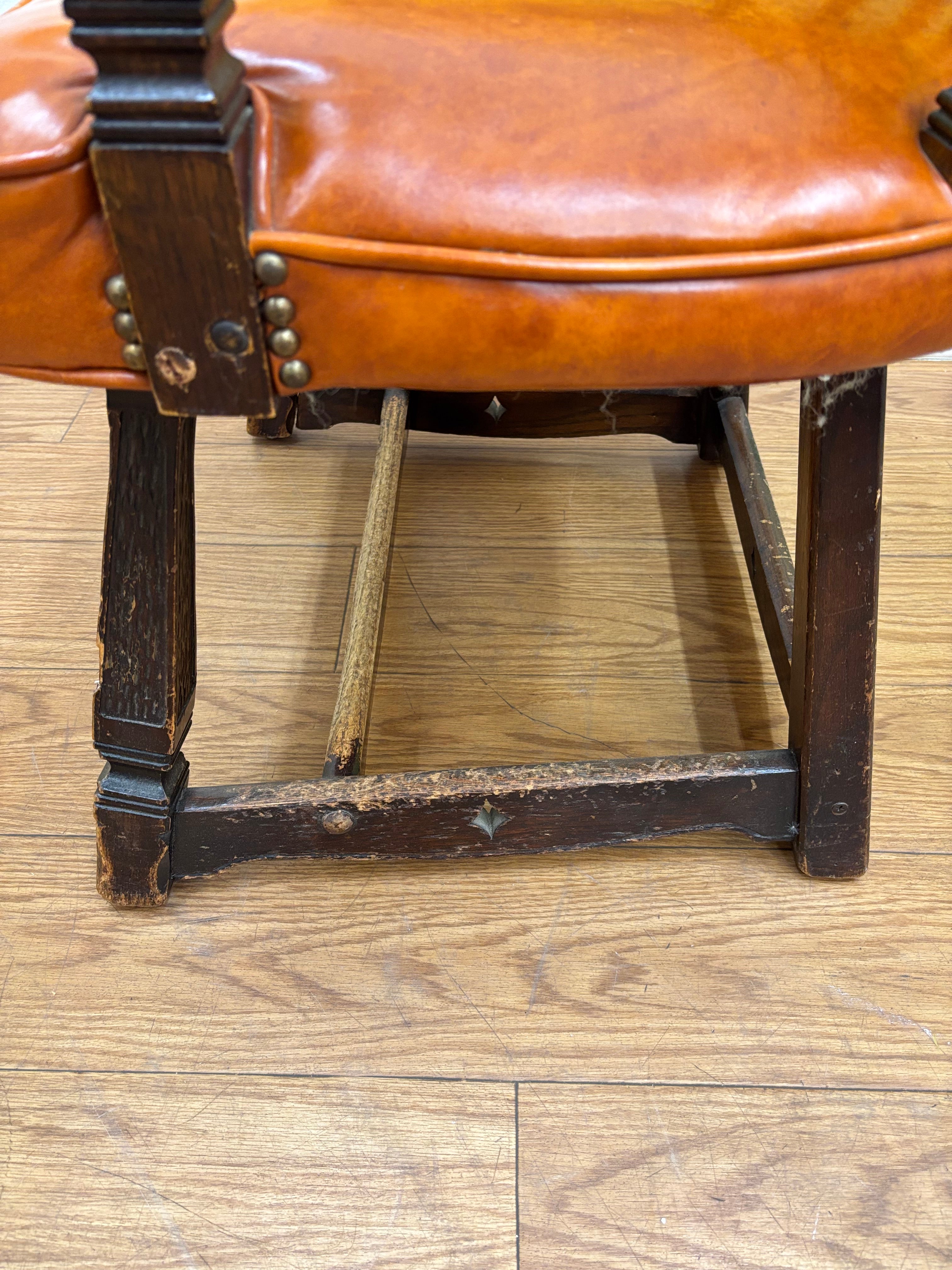 Orange Accent Chair