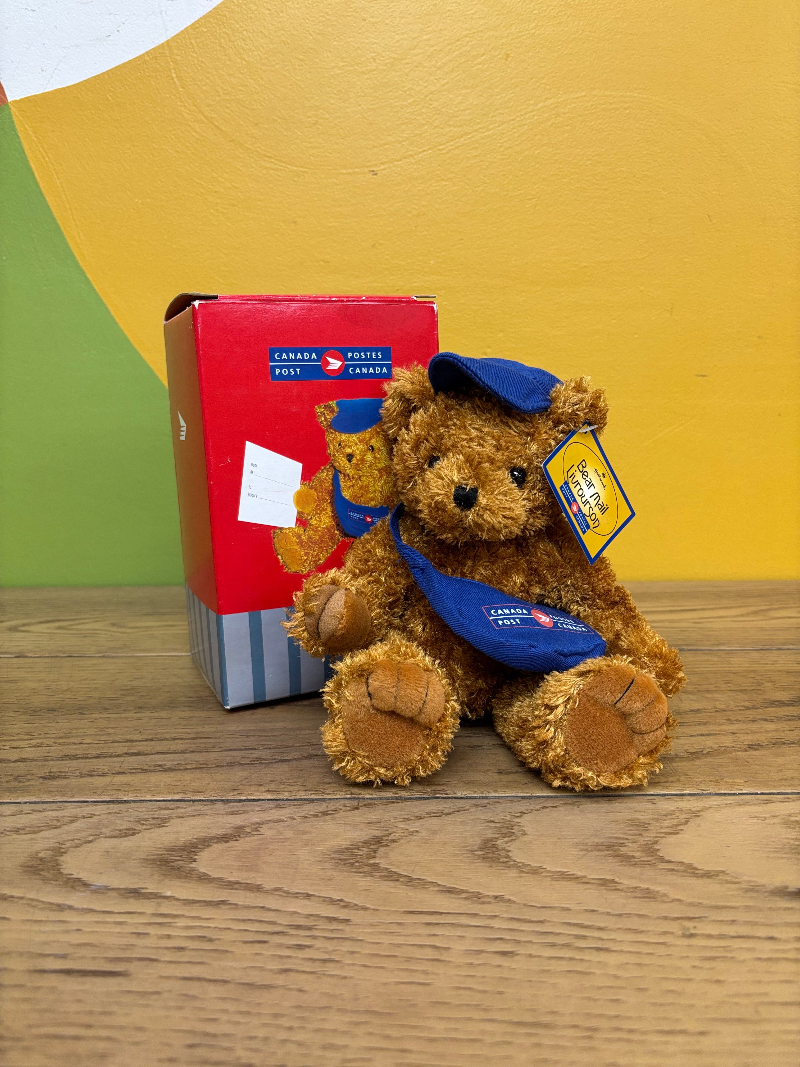 Hallmark Canada Post Bear Mail Plush