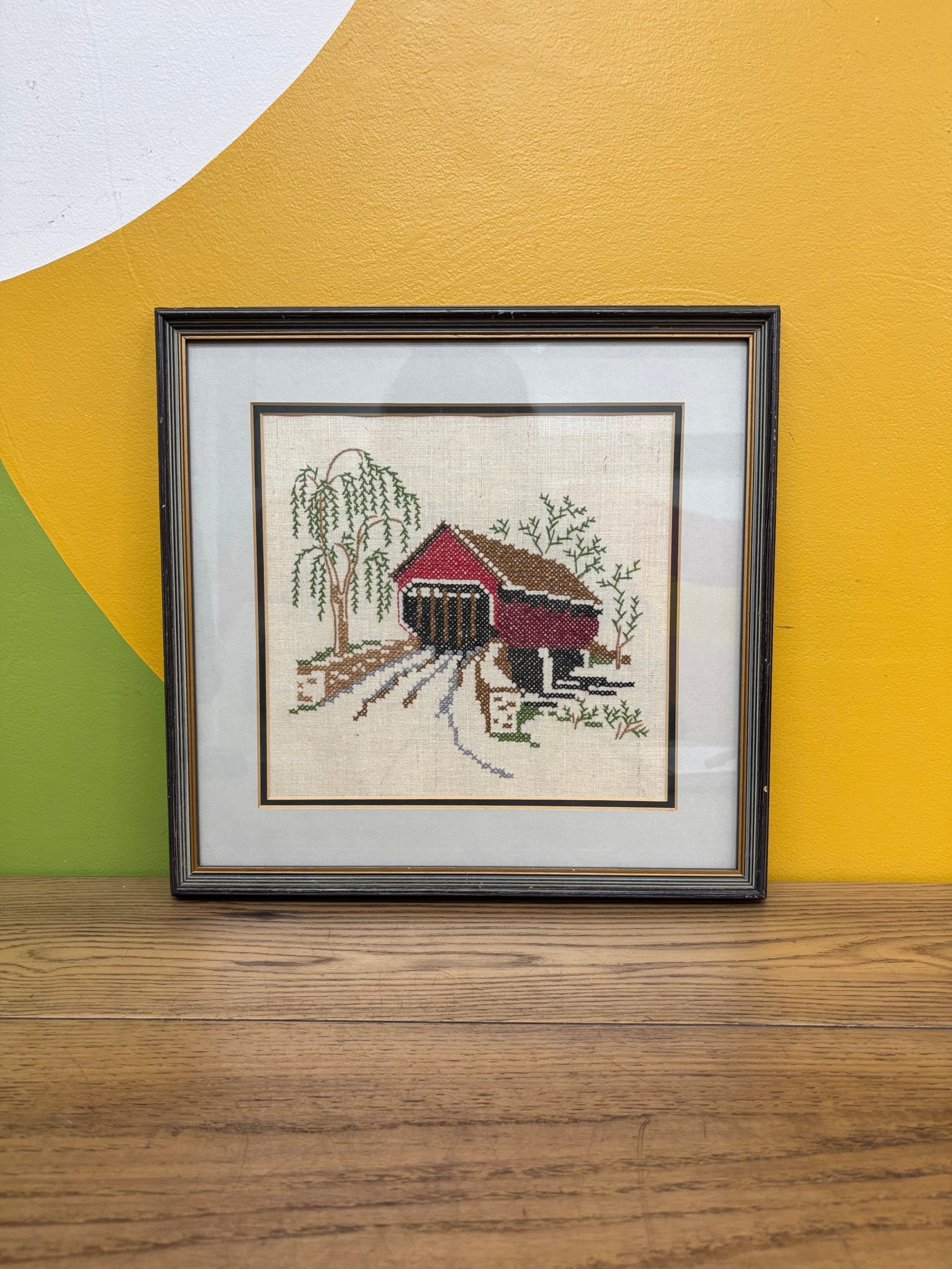 Framed Cross Stitch