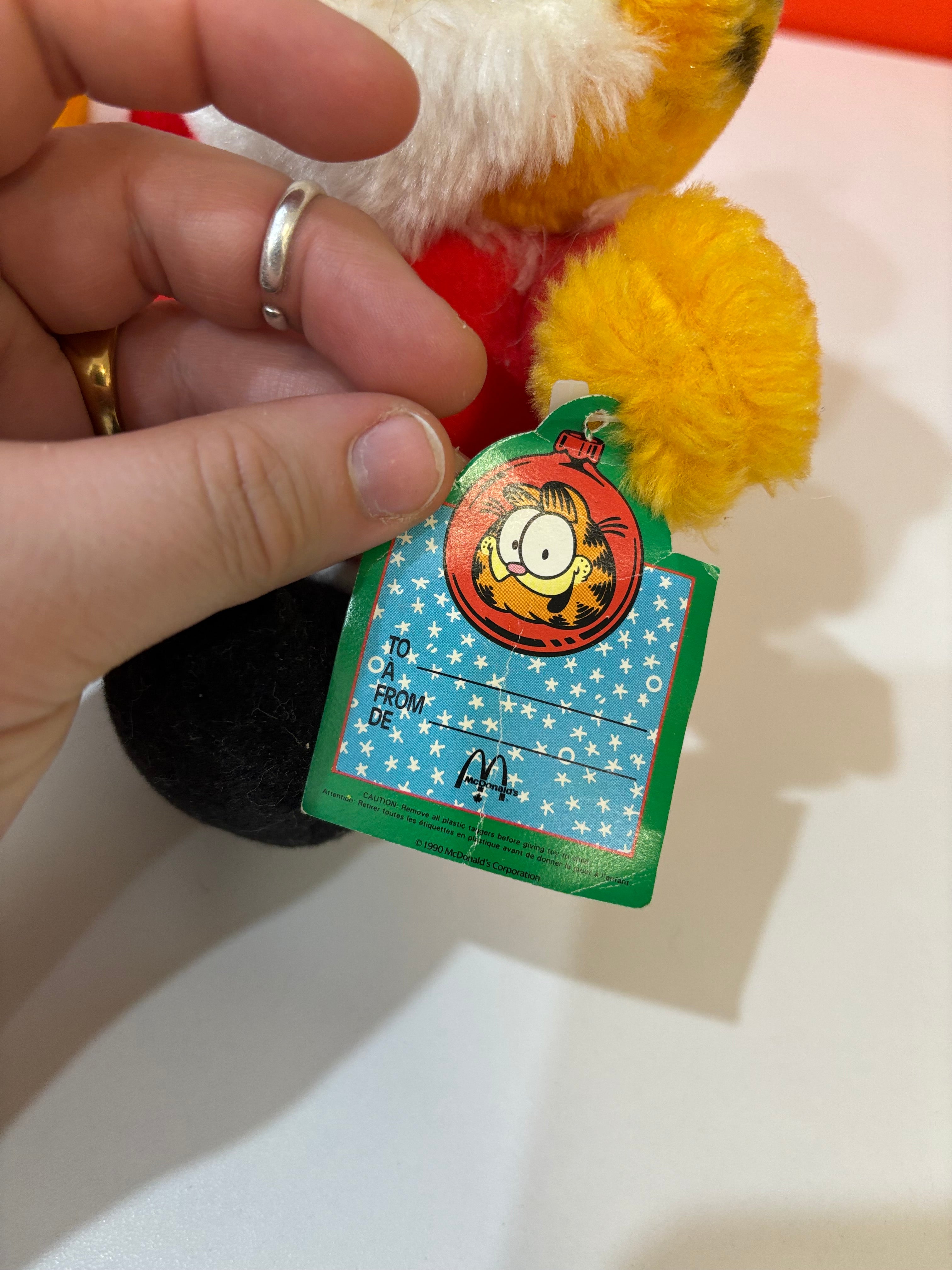 Santa Garfield Plushie