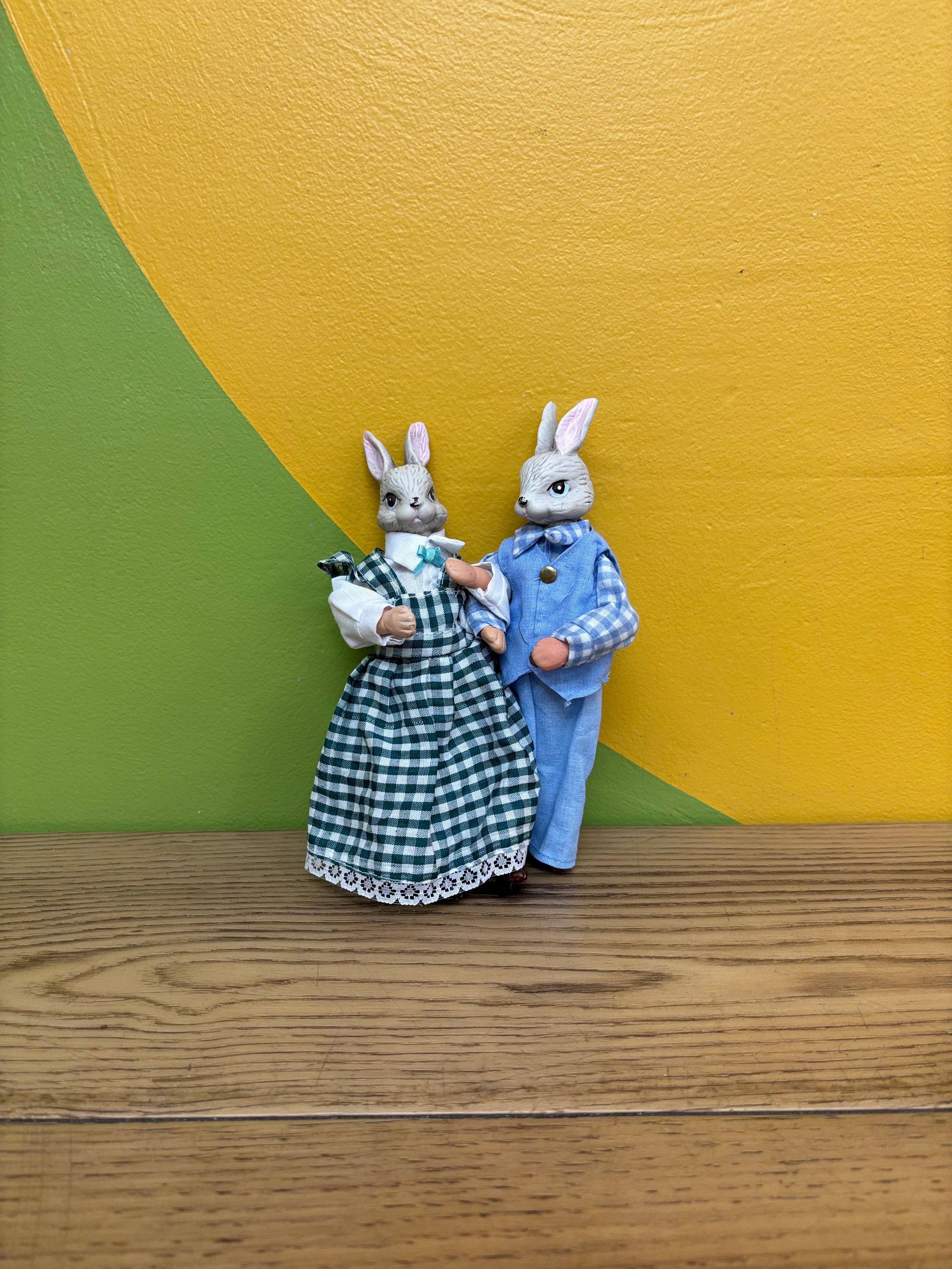 Porcelain Bunny Figurines