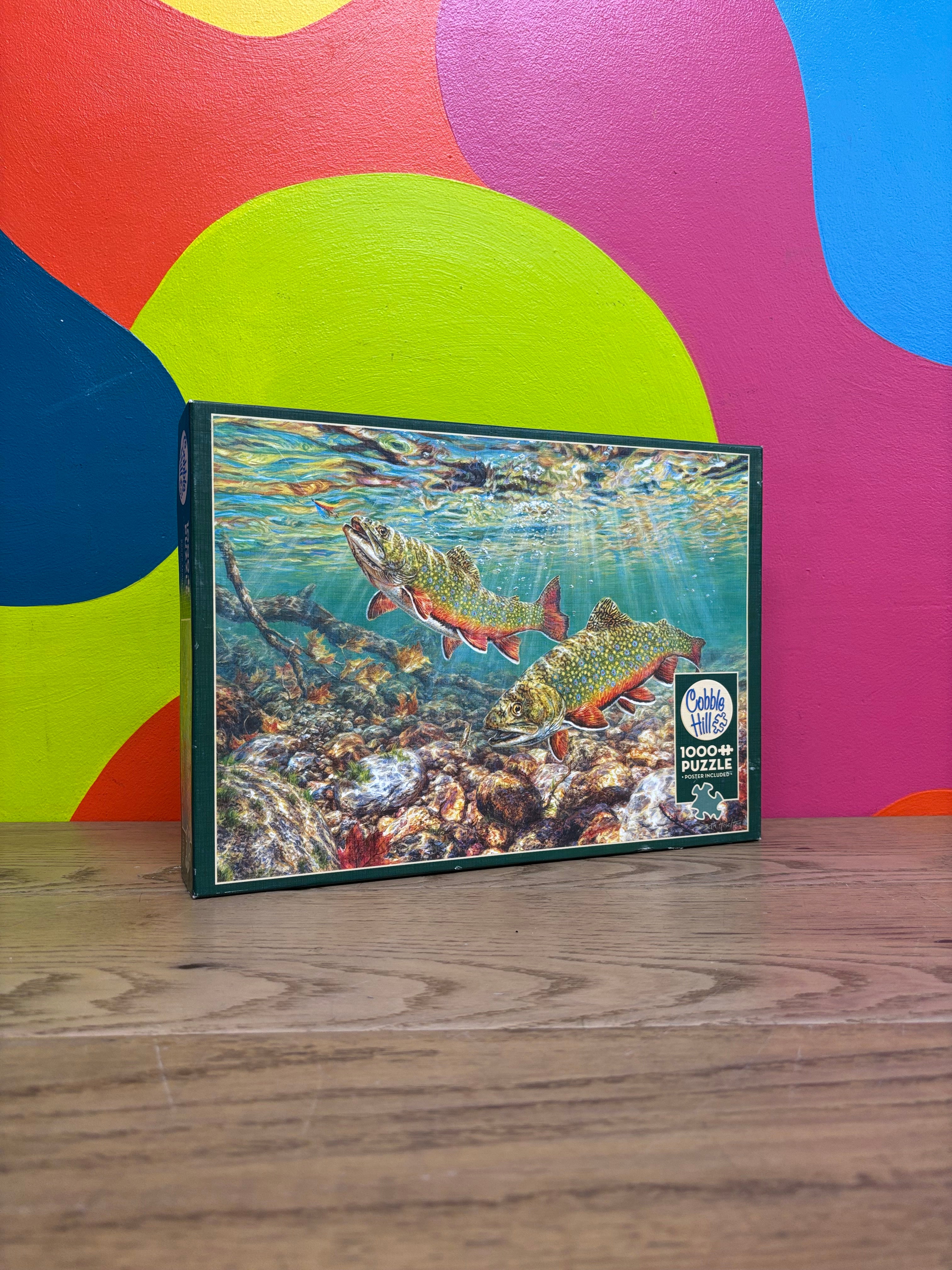 Cobble Hill 1000 Piece Brook Trout Puzzle
