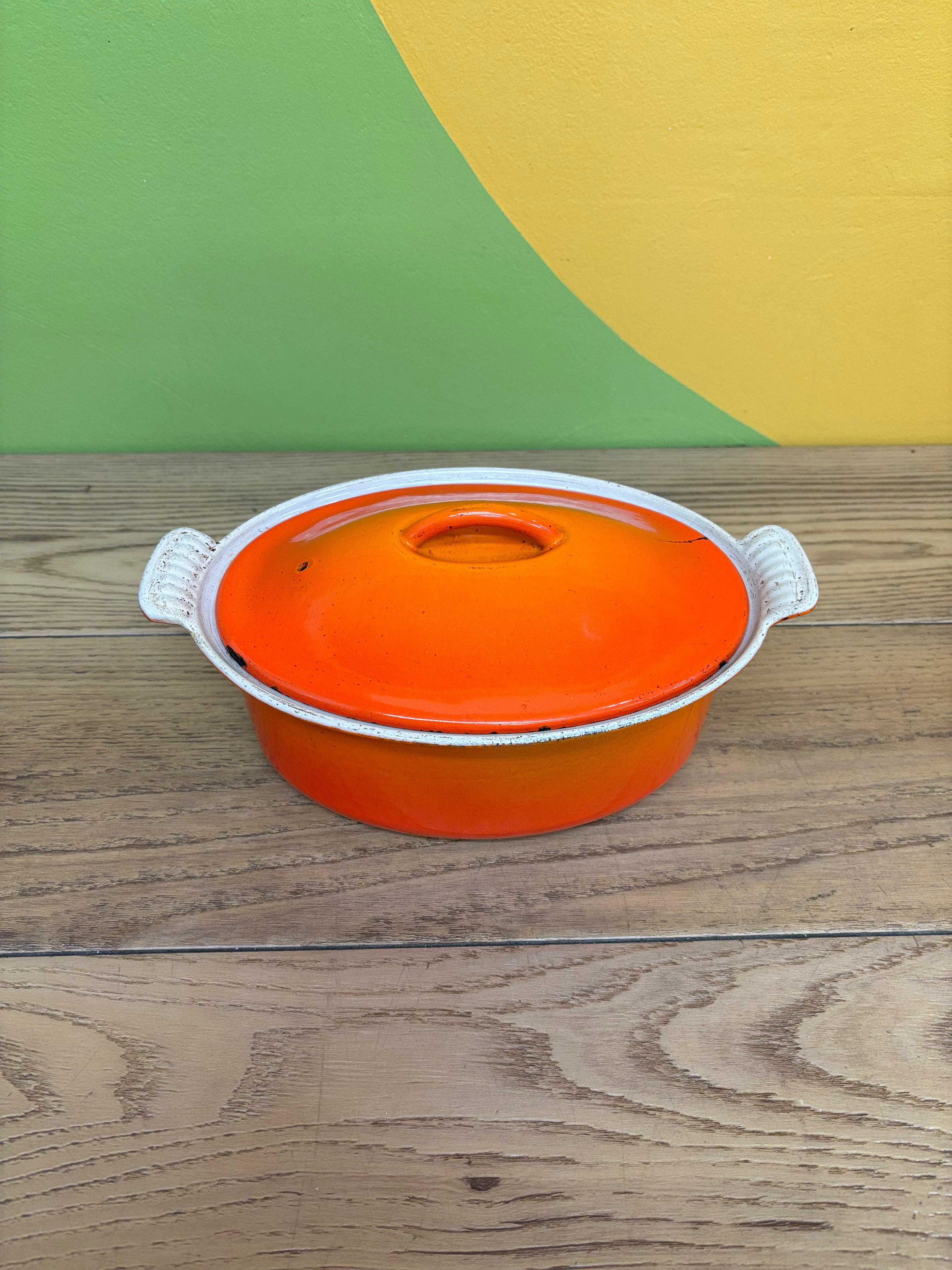 Le Creuset Flame Orange Casserole Dish - 22