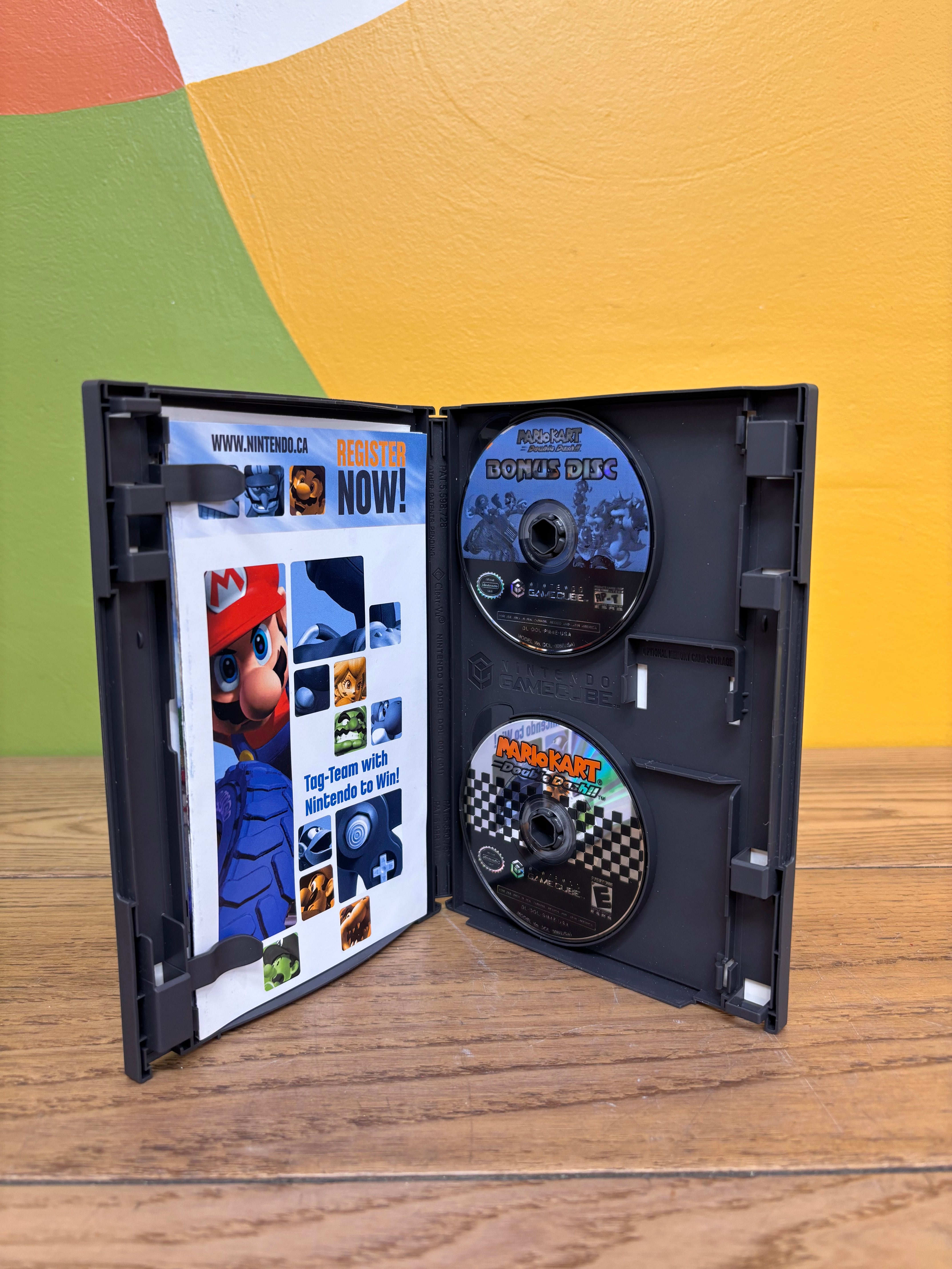 Mario Kart: Double Dash!! Nintendo GameCube Game CIB