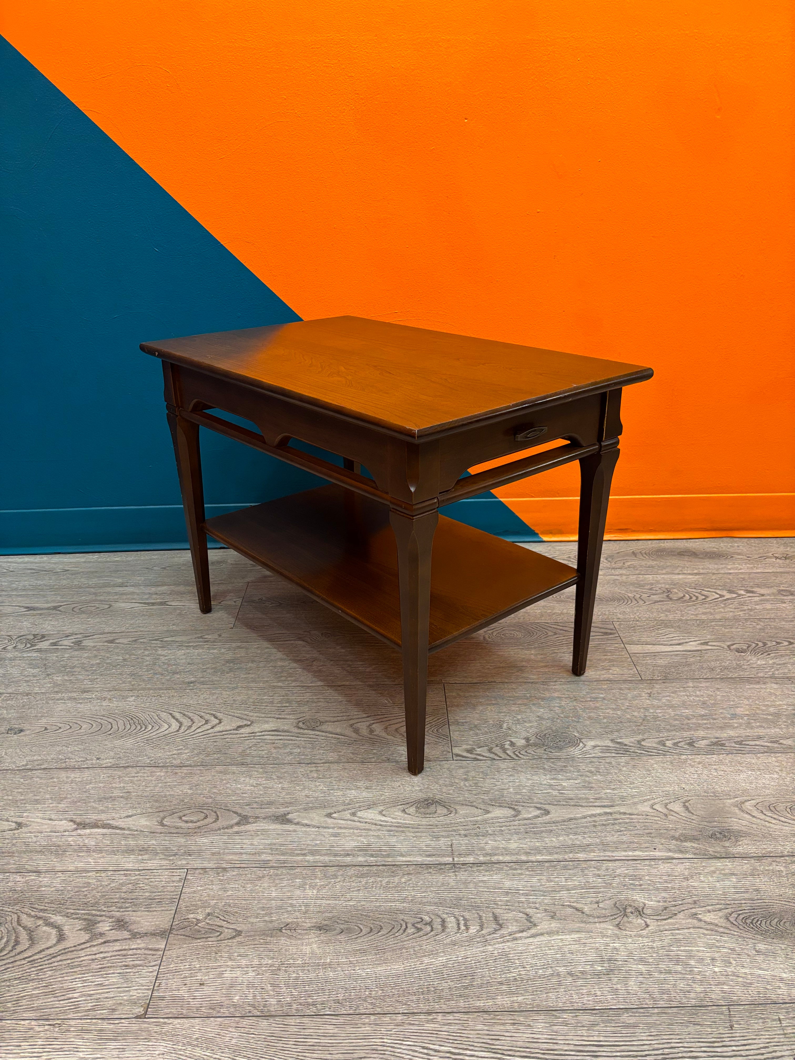 Wood Side Table