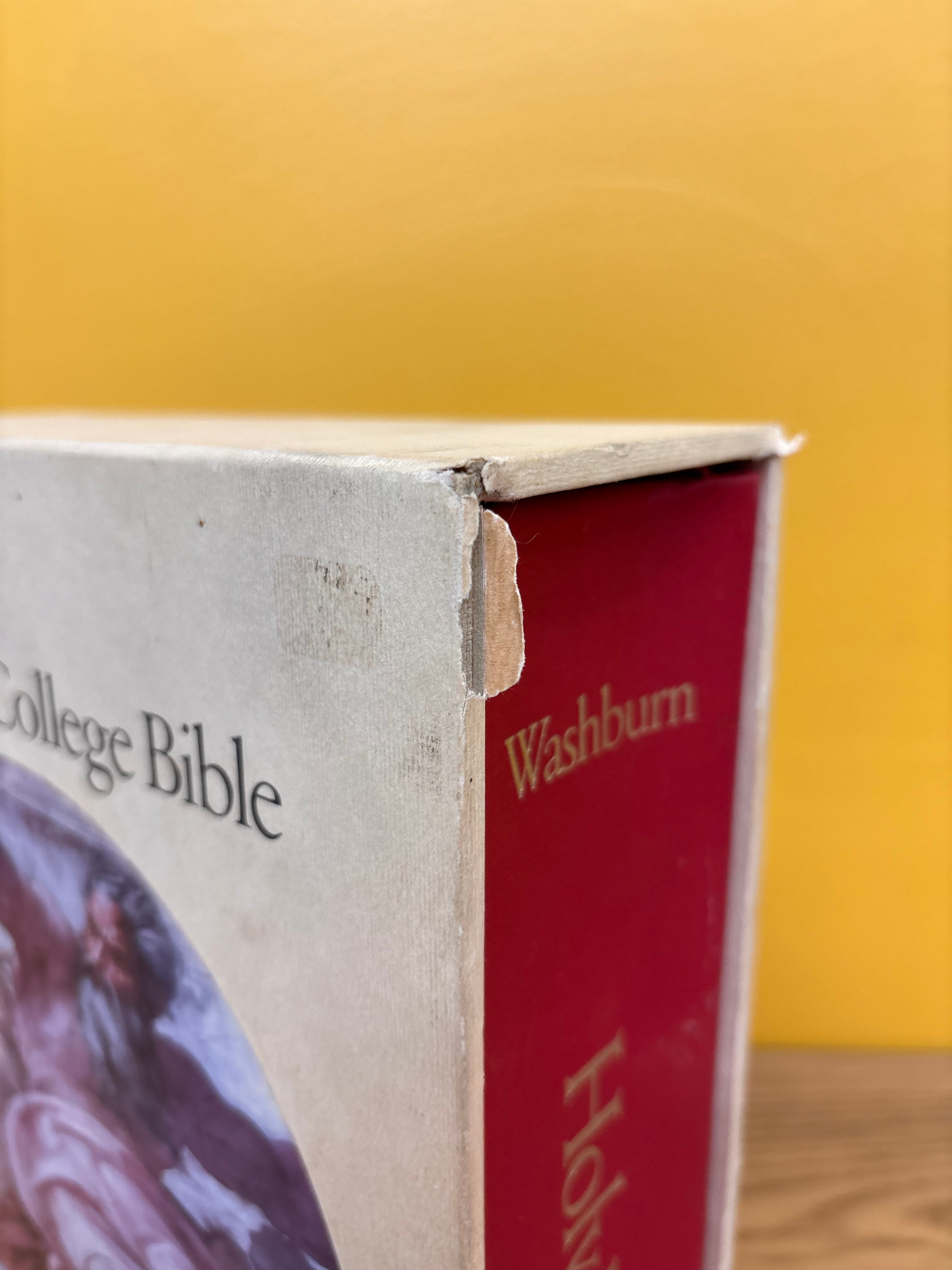 Hardcover Washburn College Bible