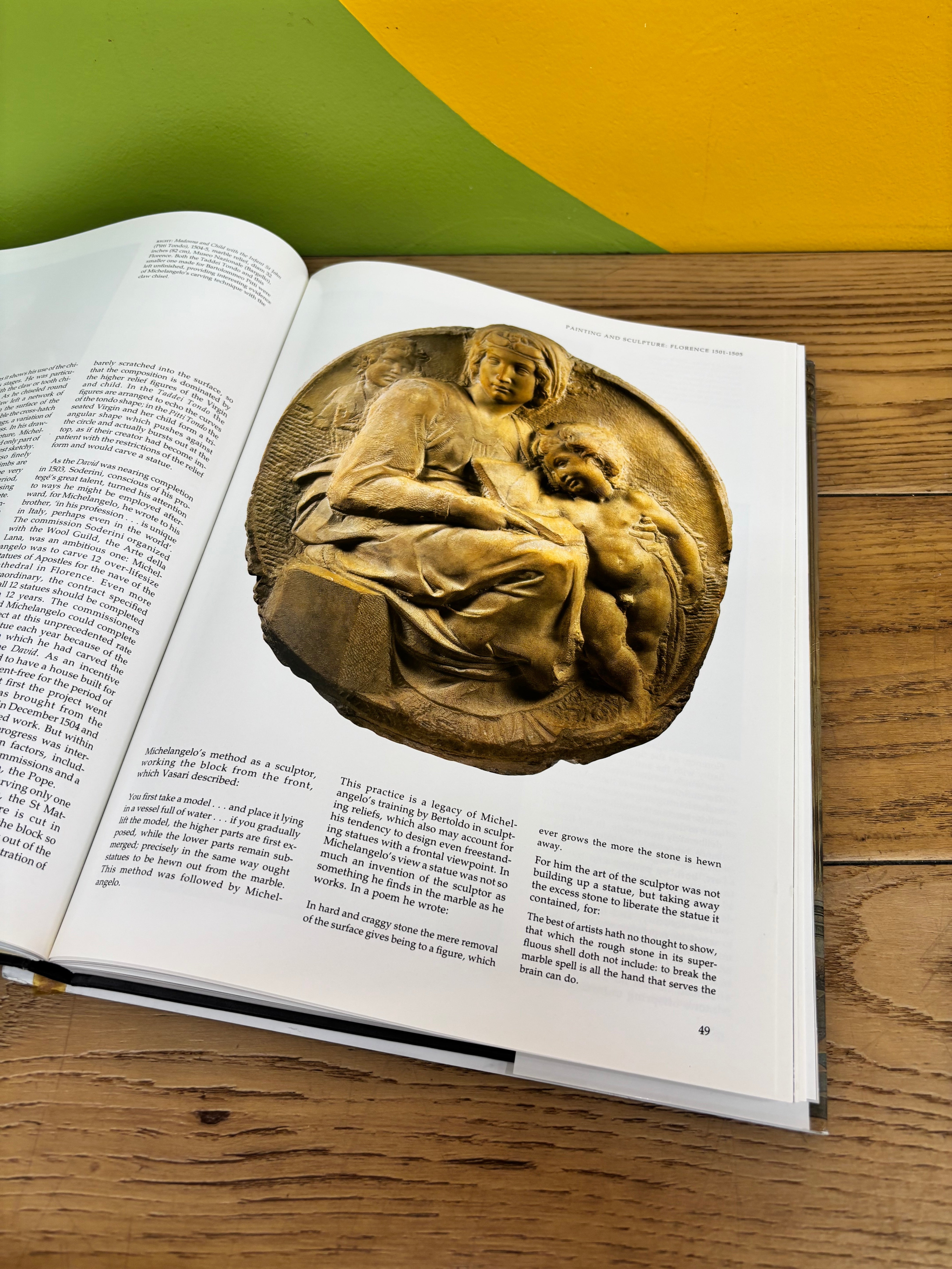 Michelangelo Large Hardcover Book