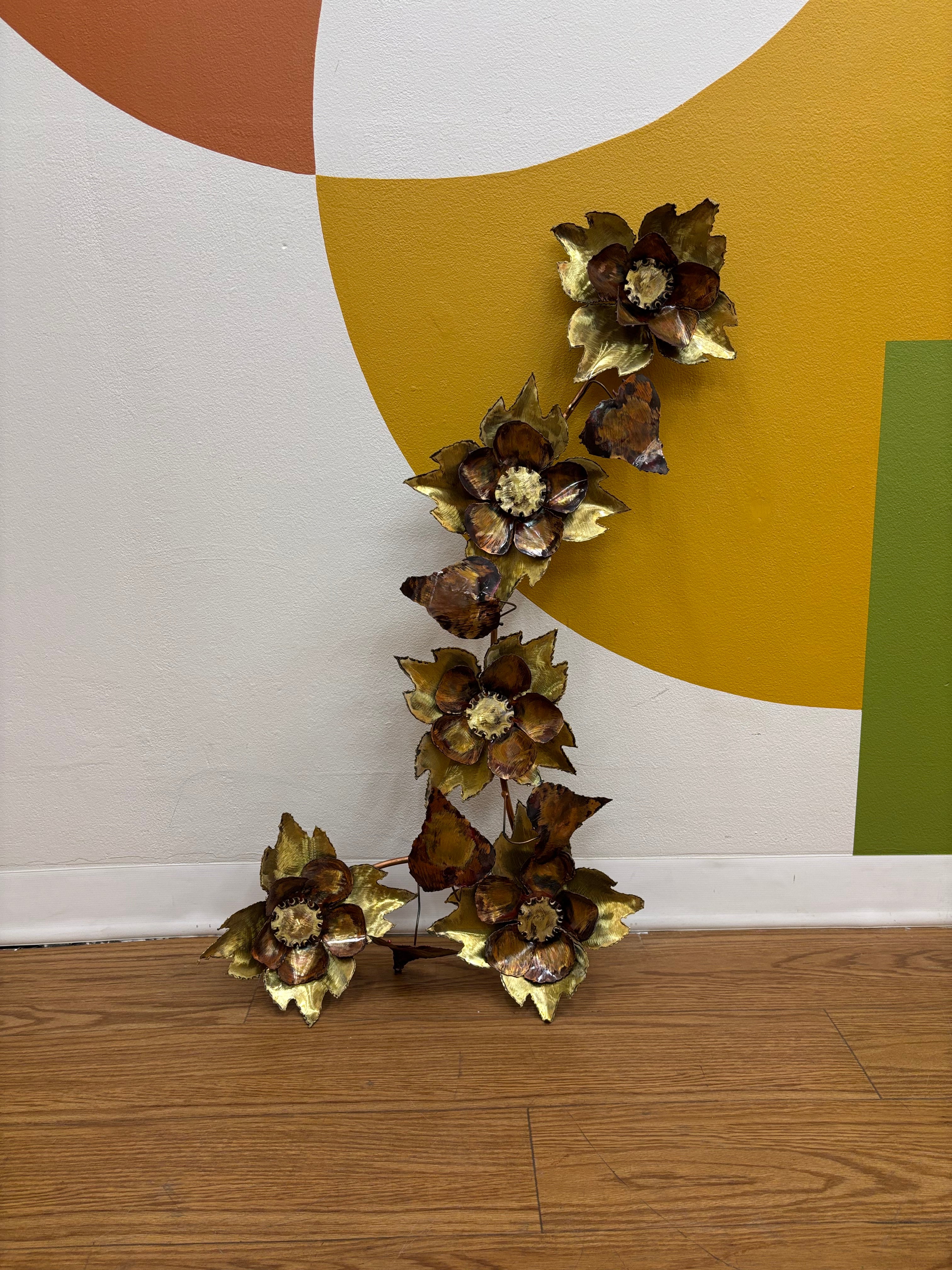 Metal Flower Art (2 available)