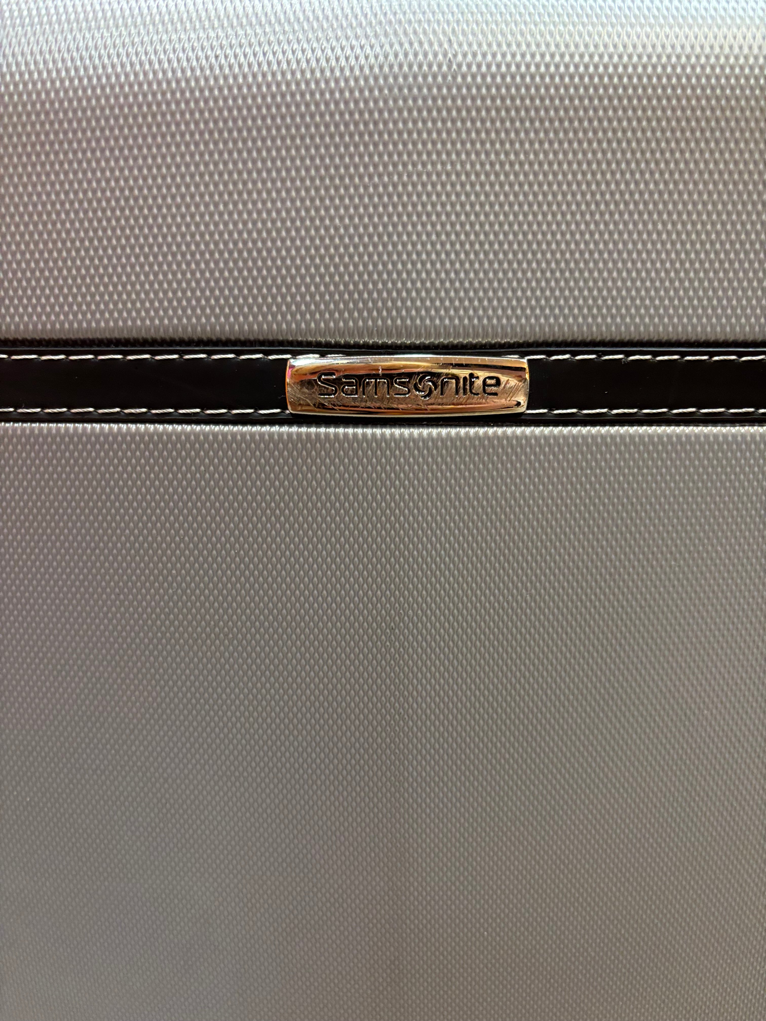 Grey Rolling Suitcase (Samsonite)