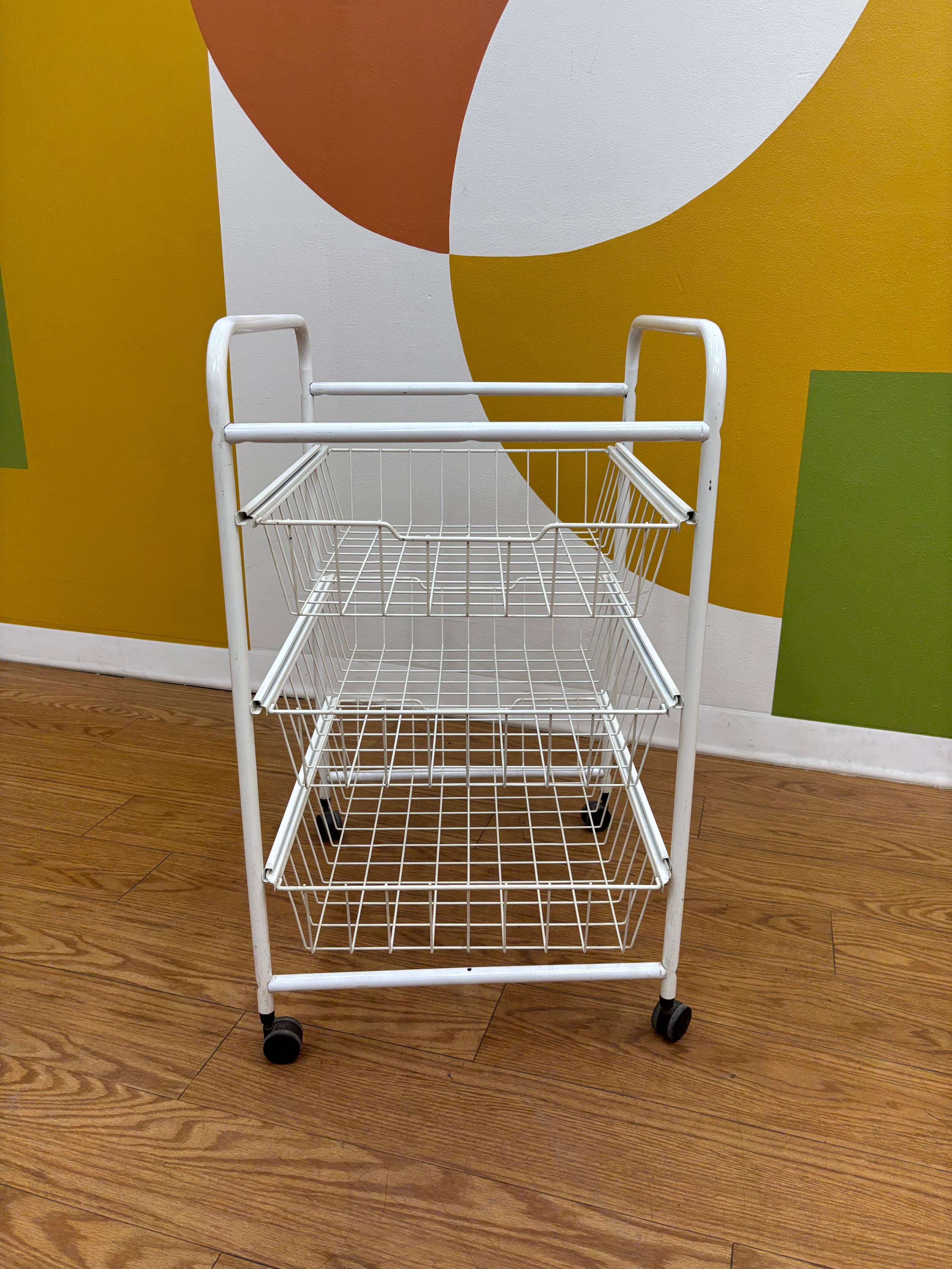 Three Drawer Mesh Organizer