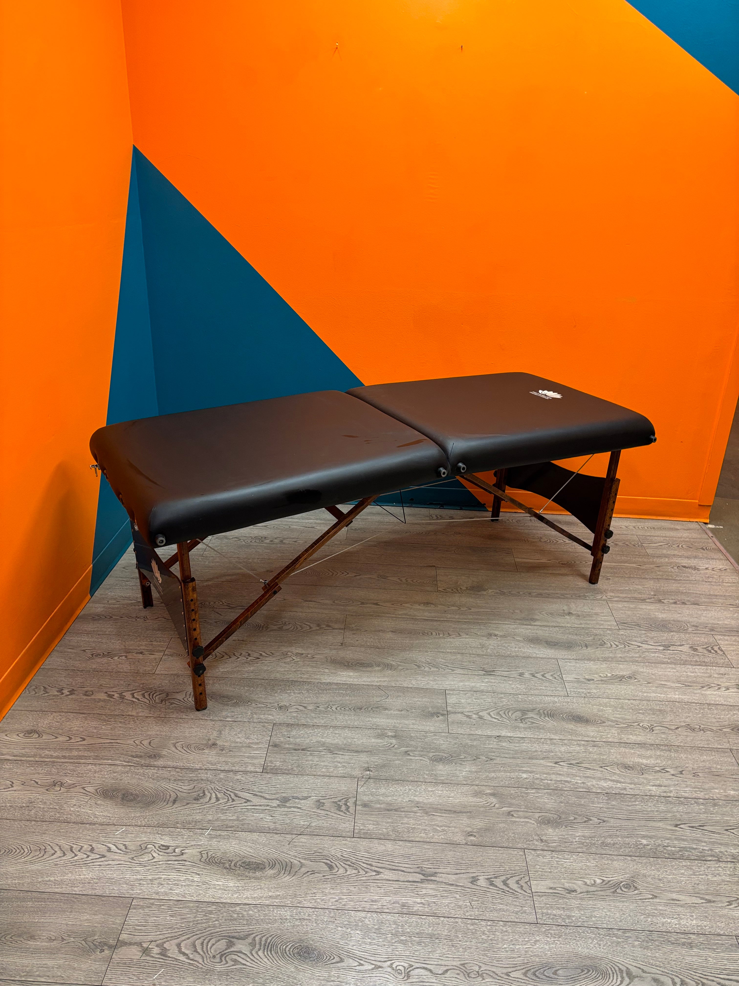 Black Massage Table