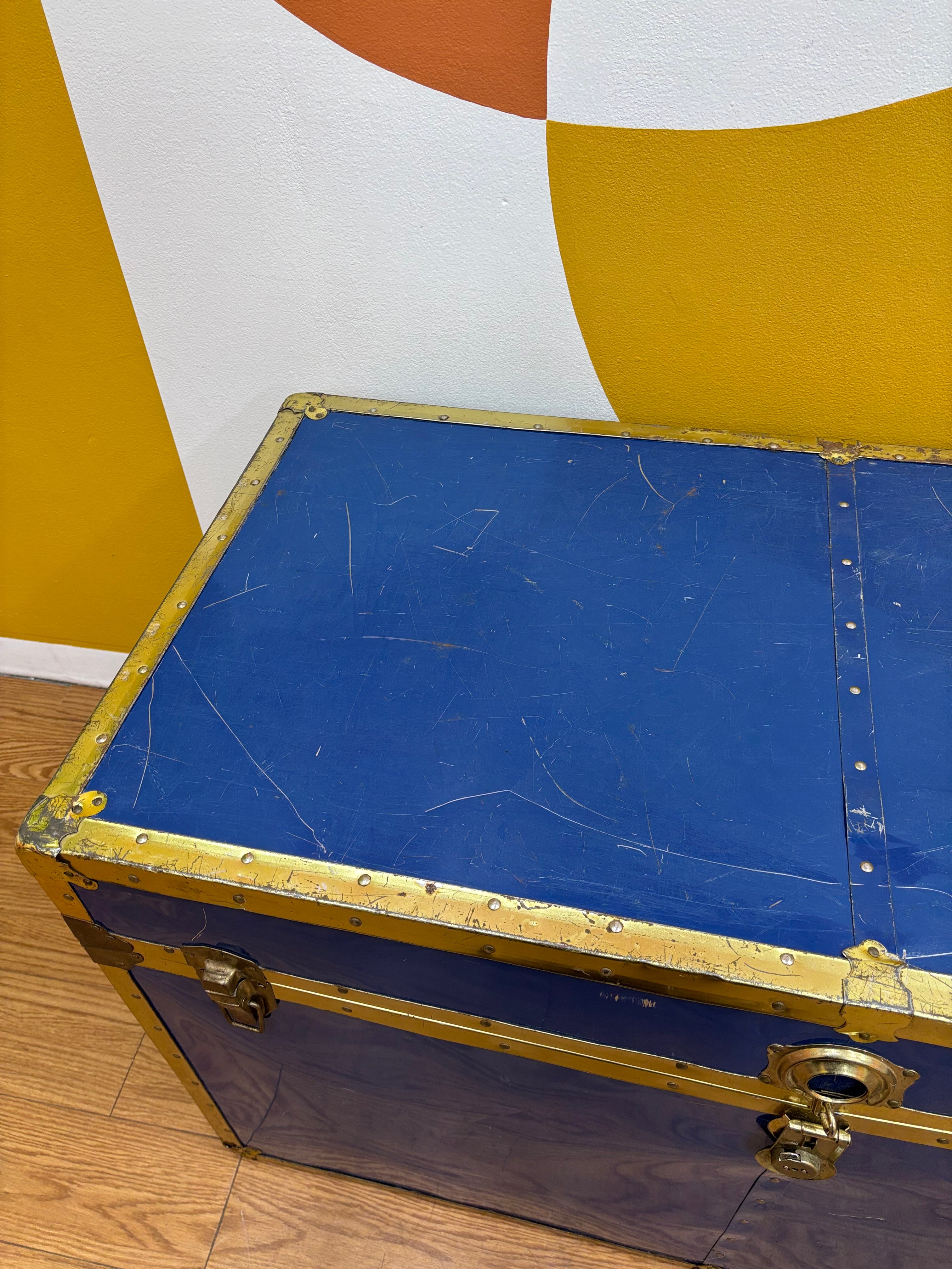 Large Blue Trunk