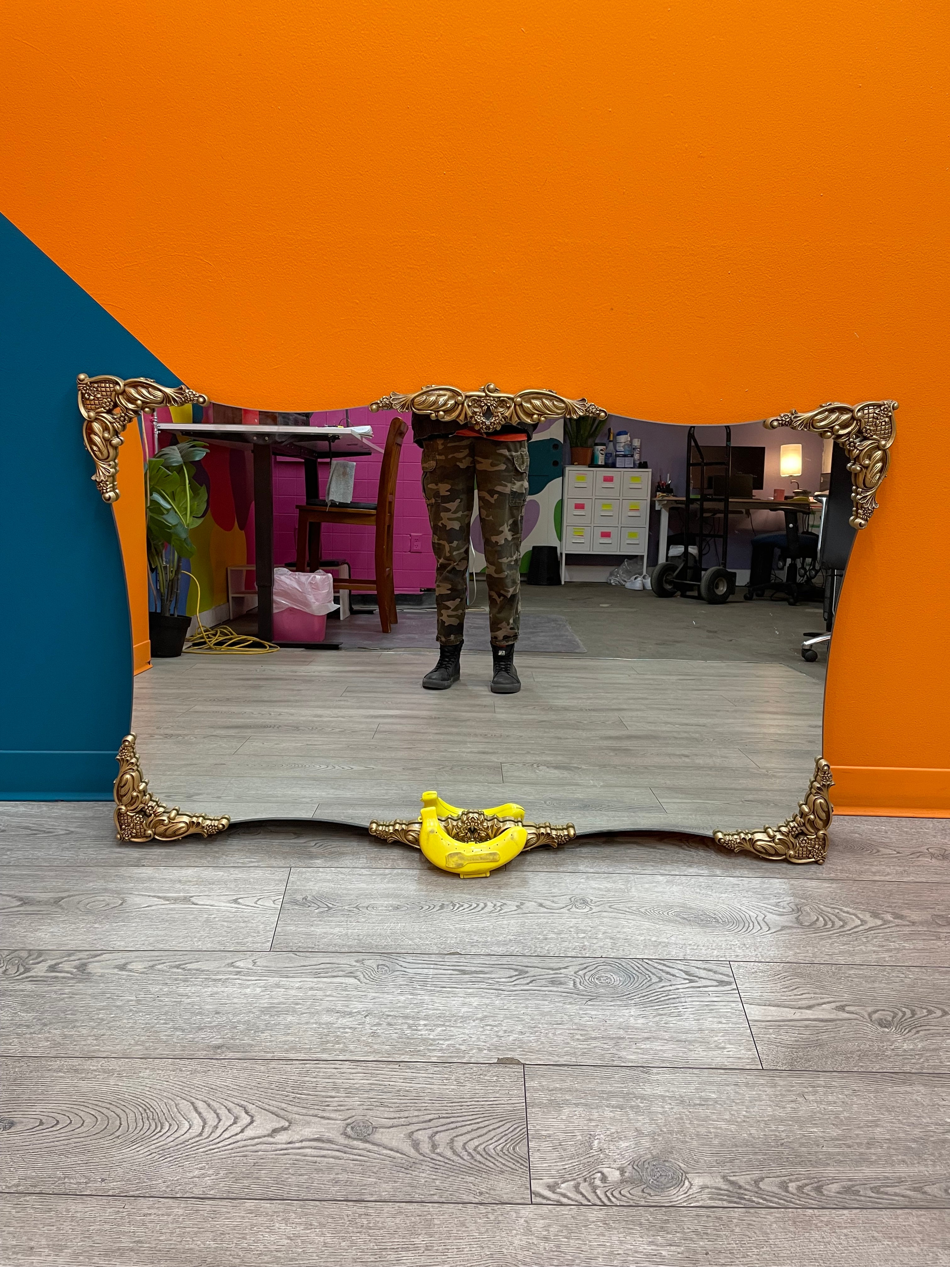 Gold Framed Mirror