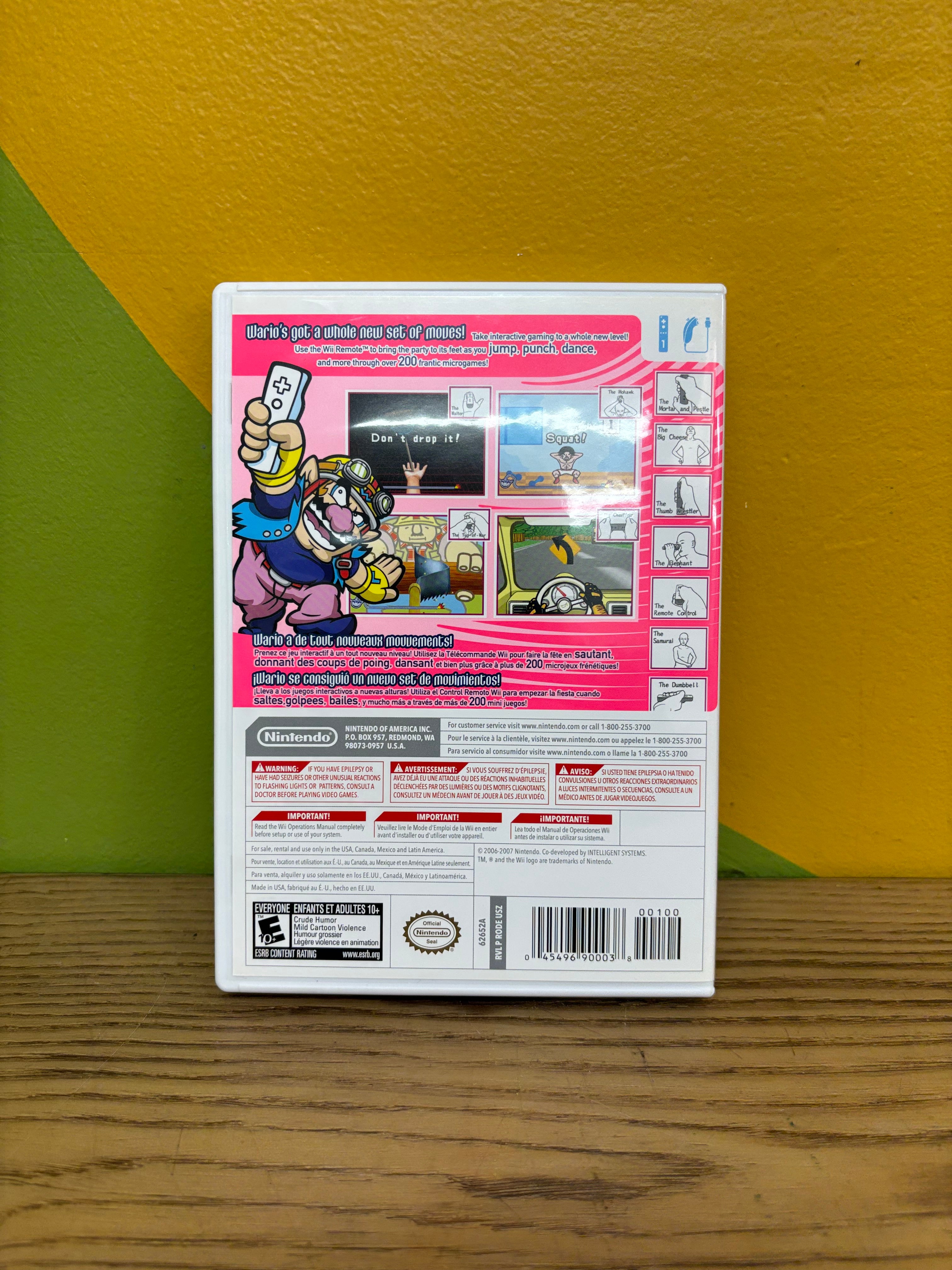 Wii Game - Warioware: Smooth Moves