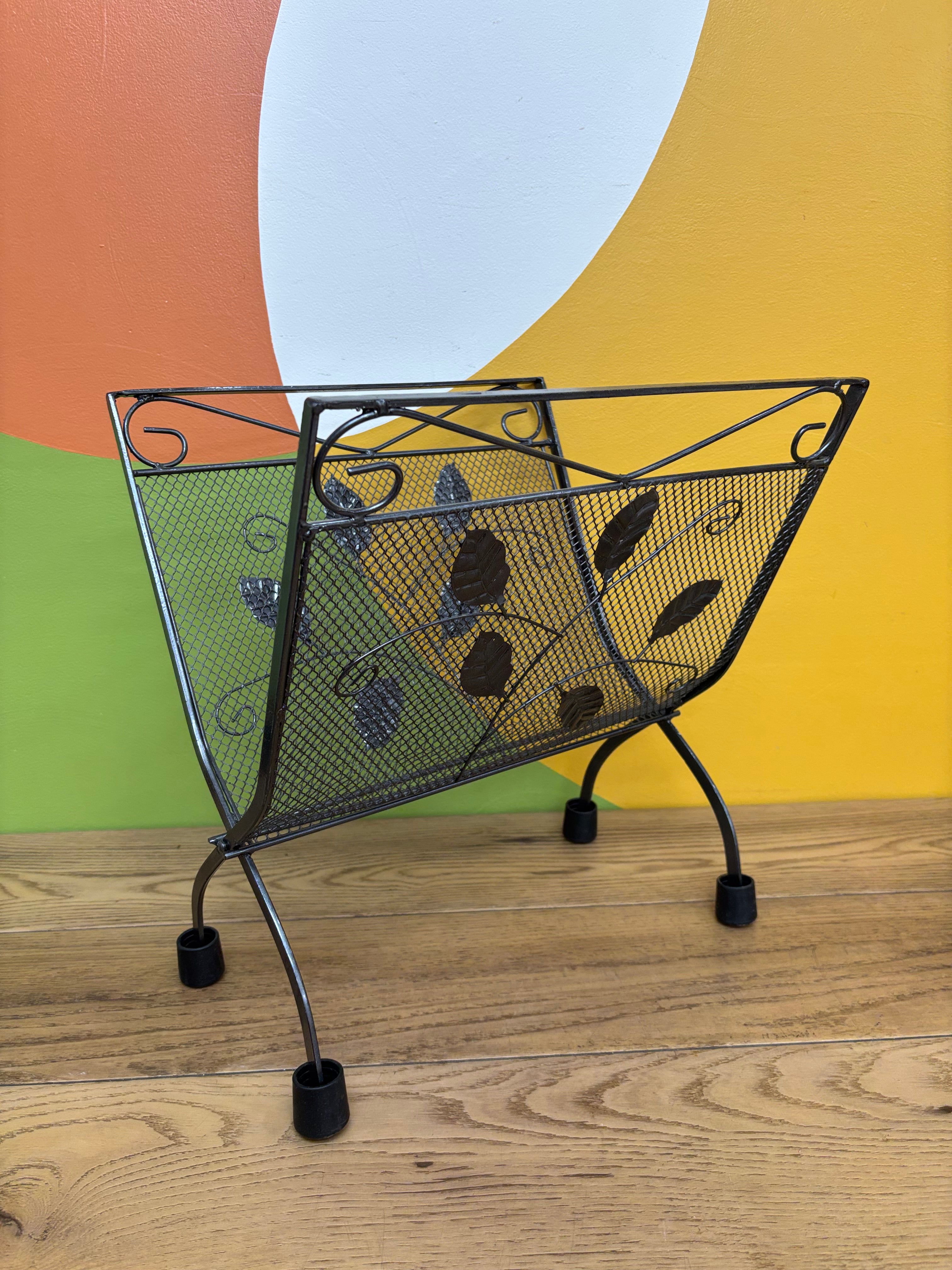 Metal Magazine Rack
