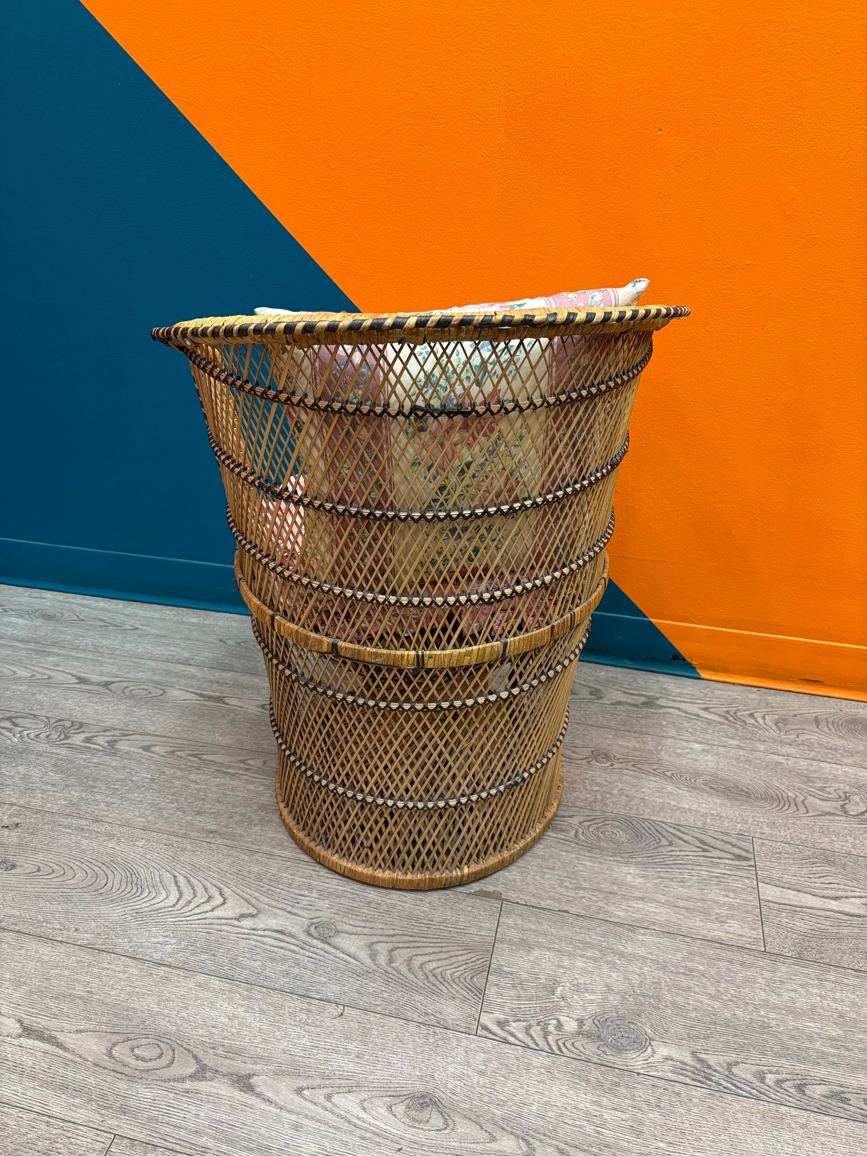 Wicker Chair with Cushion
