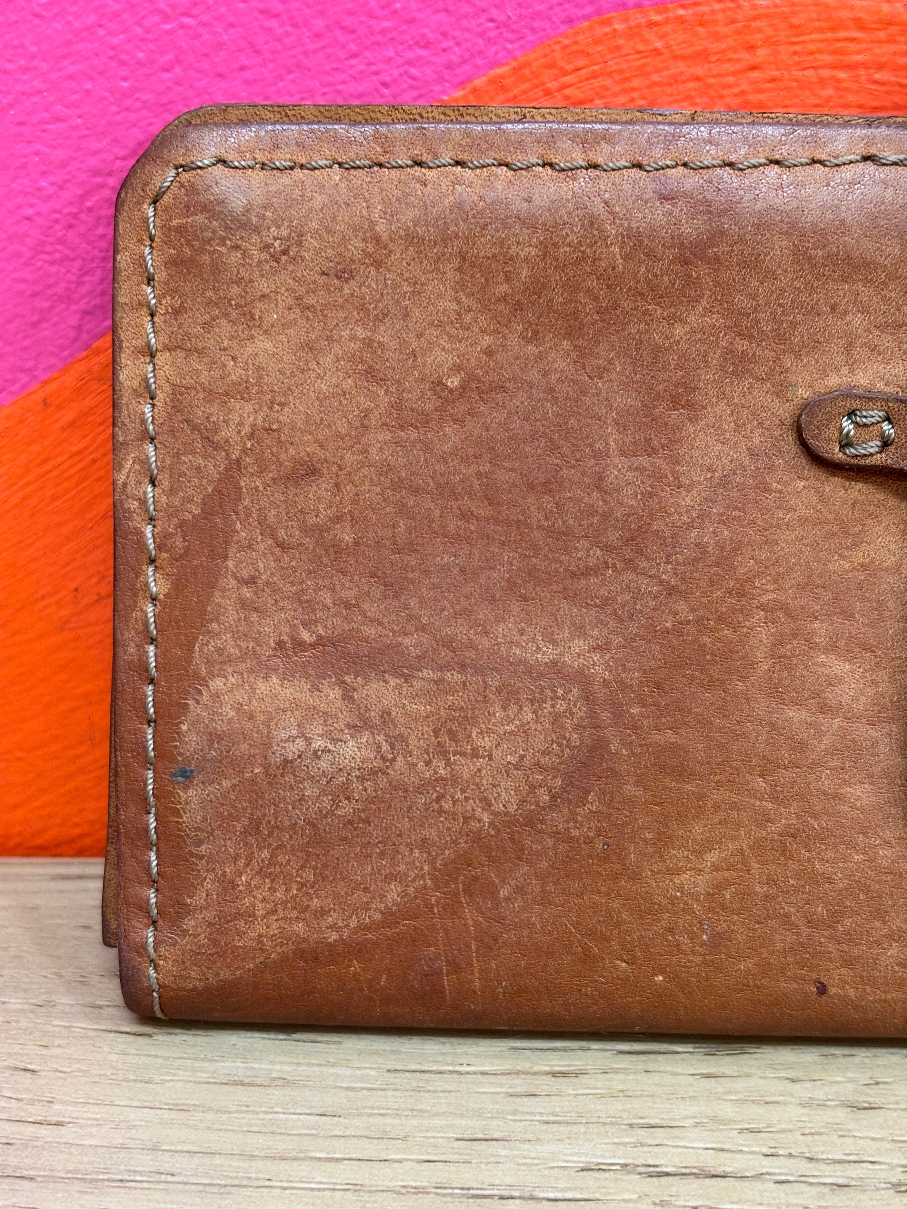 Cognac Brown Wallet