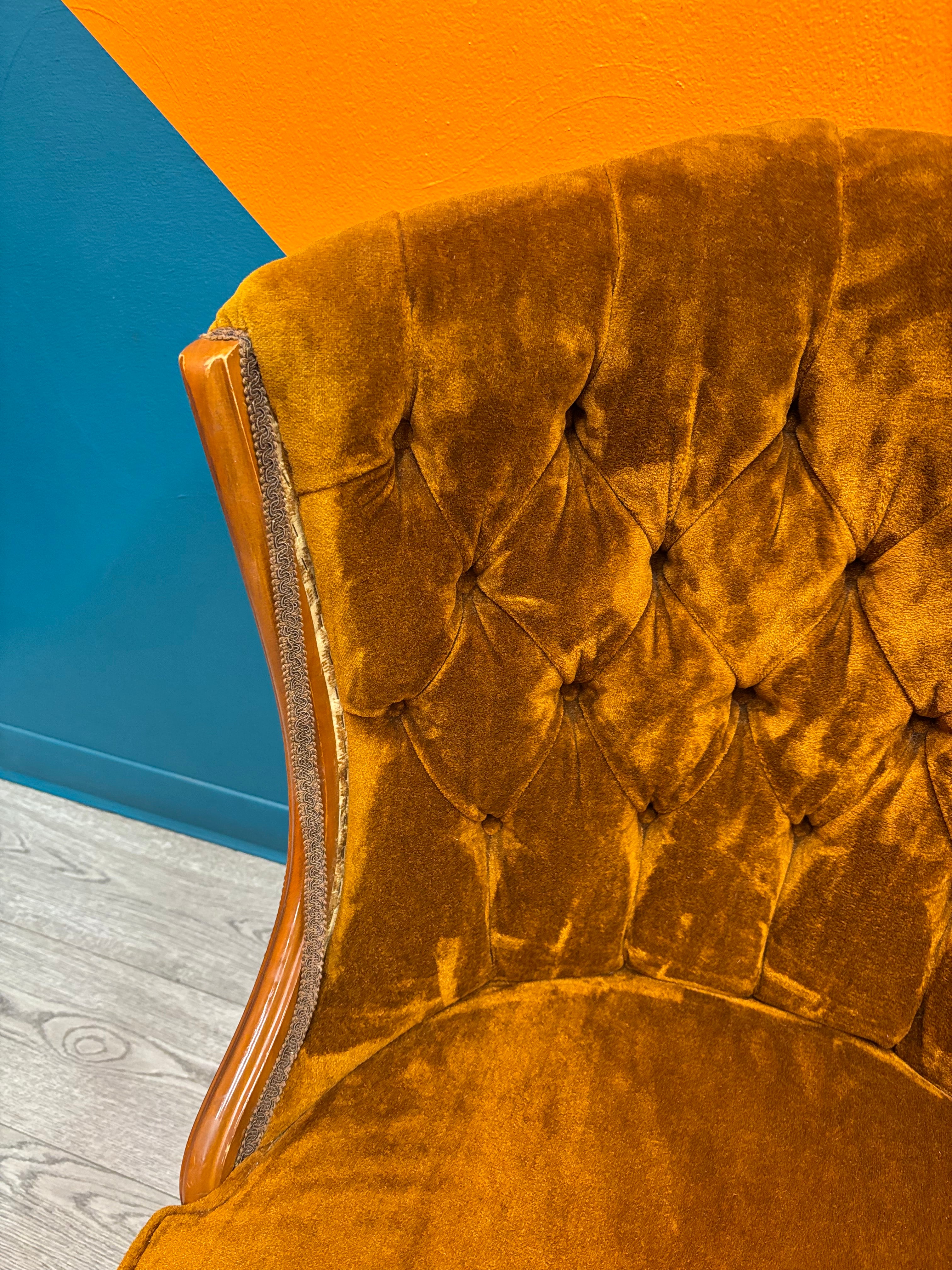 Brown Accent Armchair