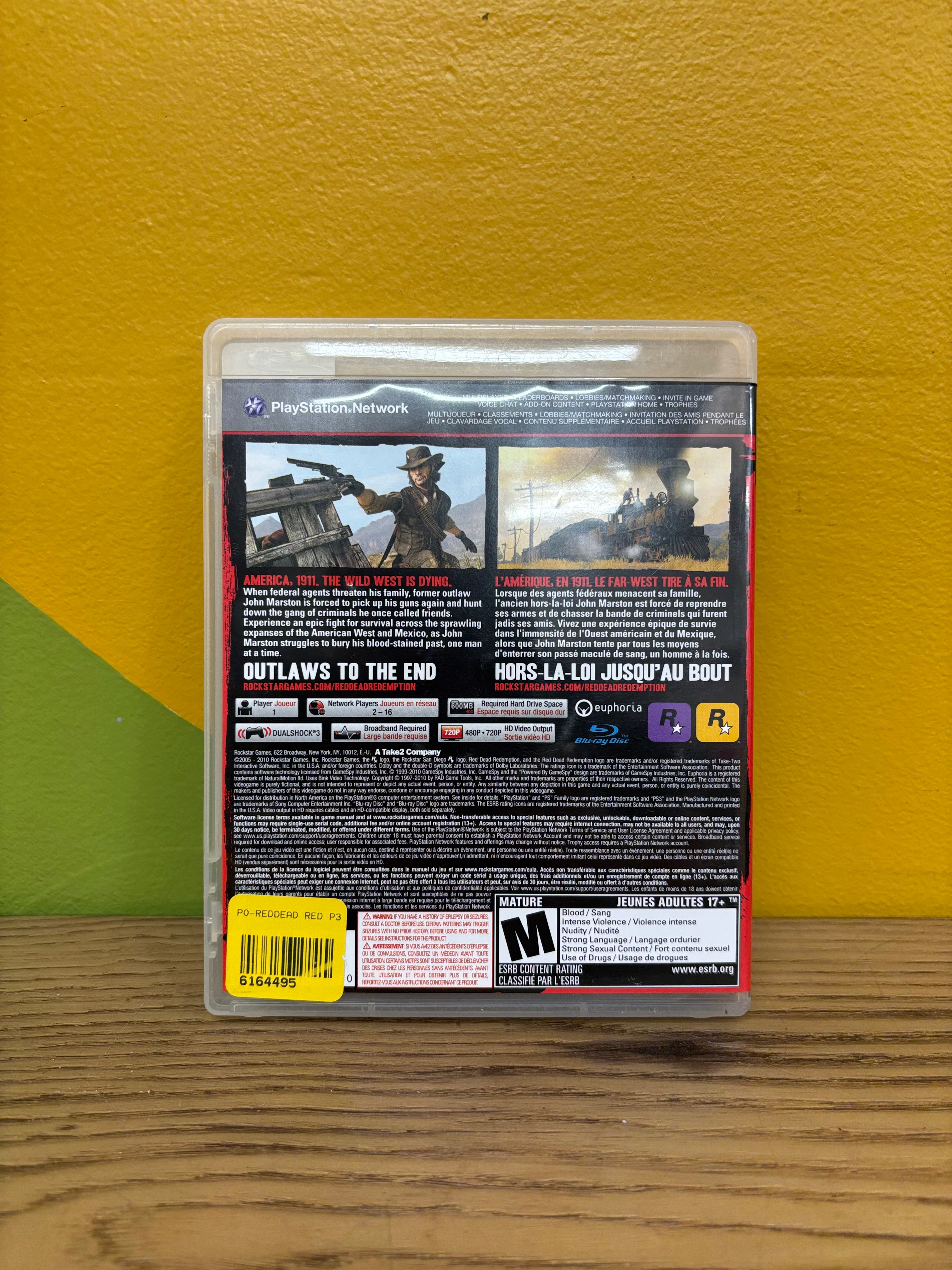 PlayStation 3 Game - Red Dead Redemption