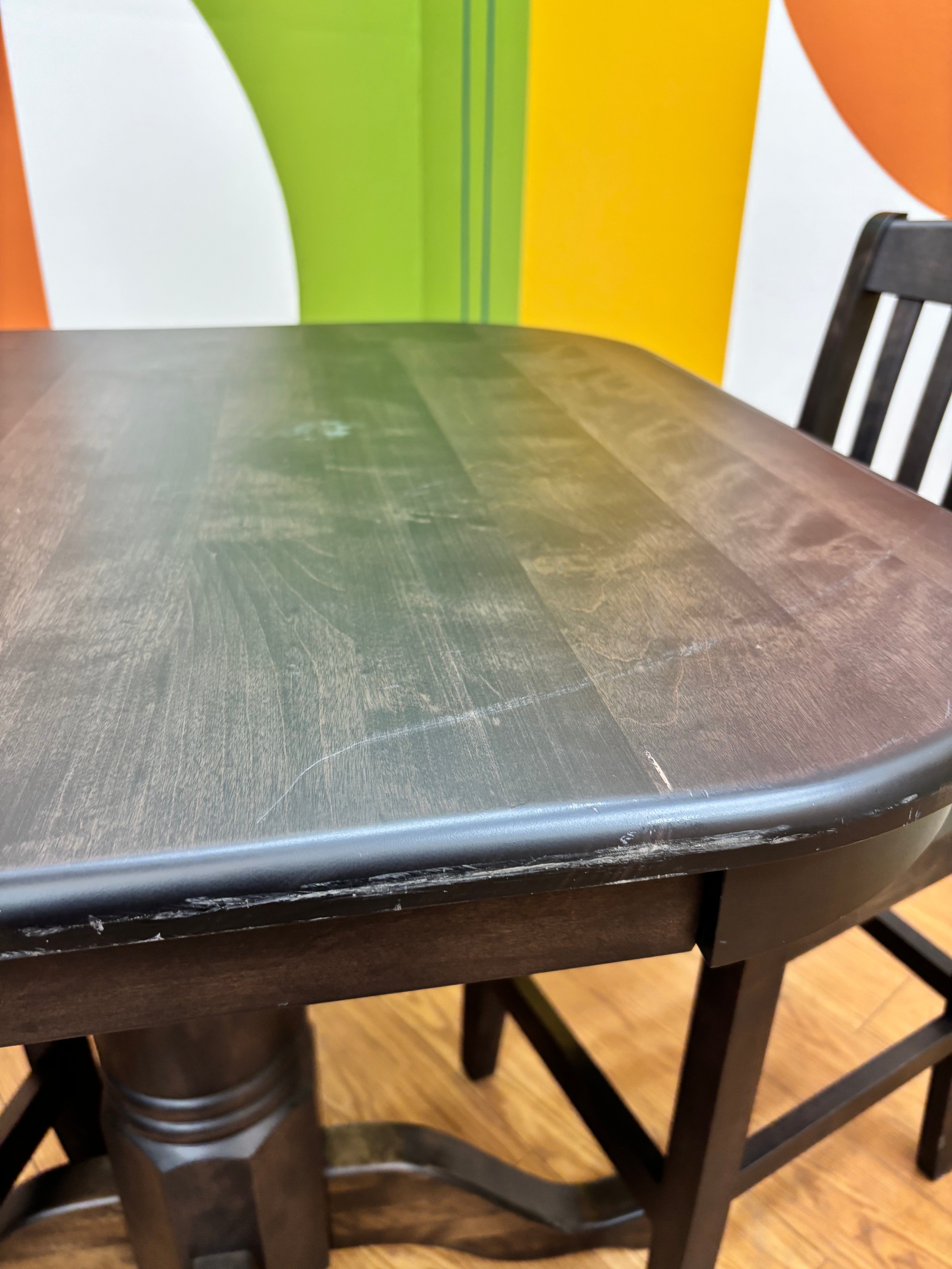 Tall Table with Matching Bar Stools