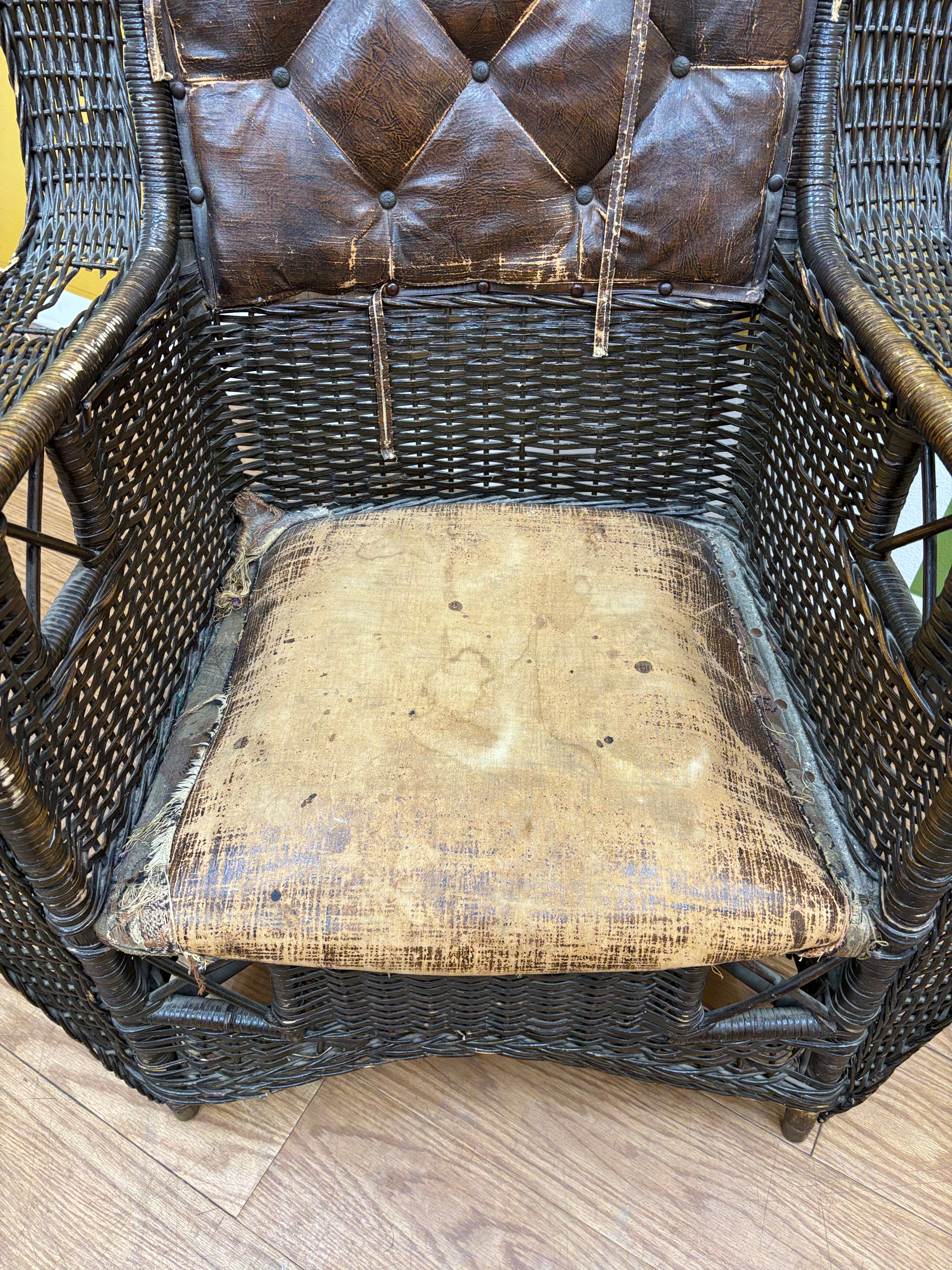 Dark Brown Armchair