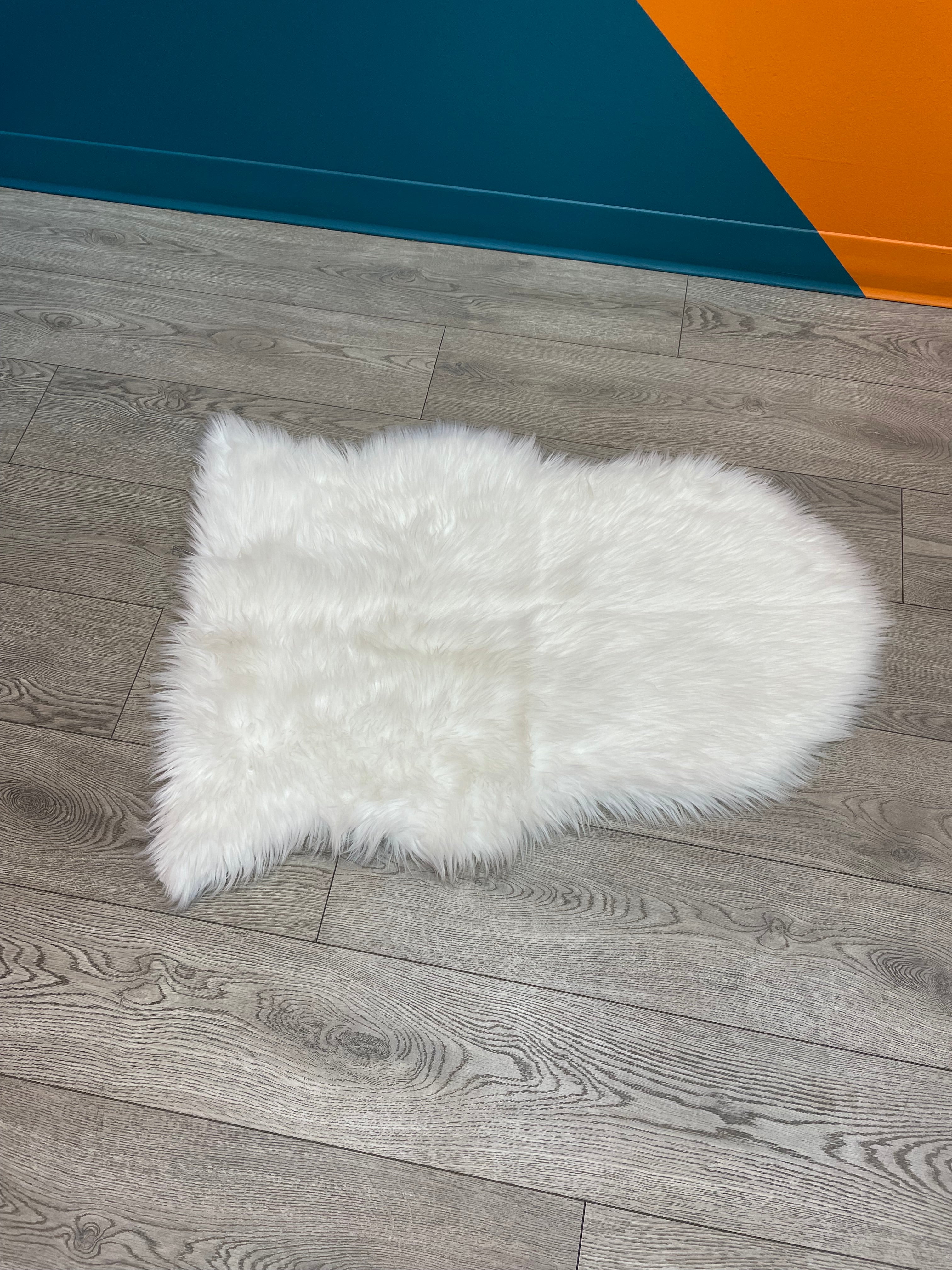 Small Faux Fur Rug