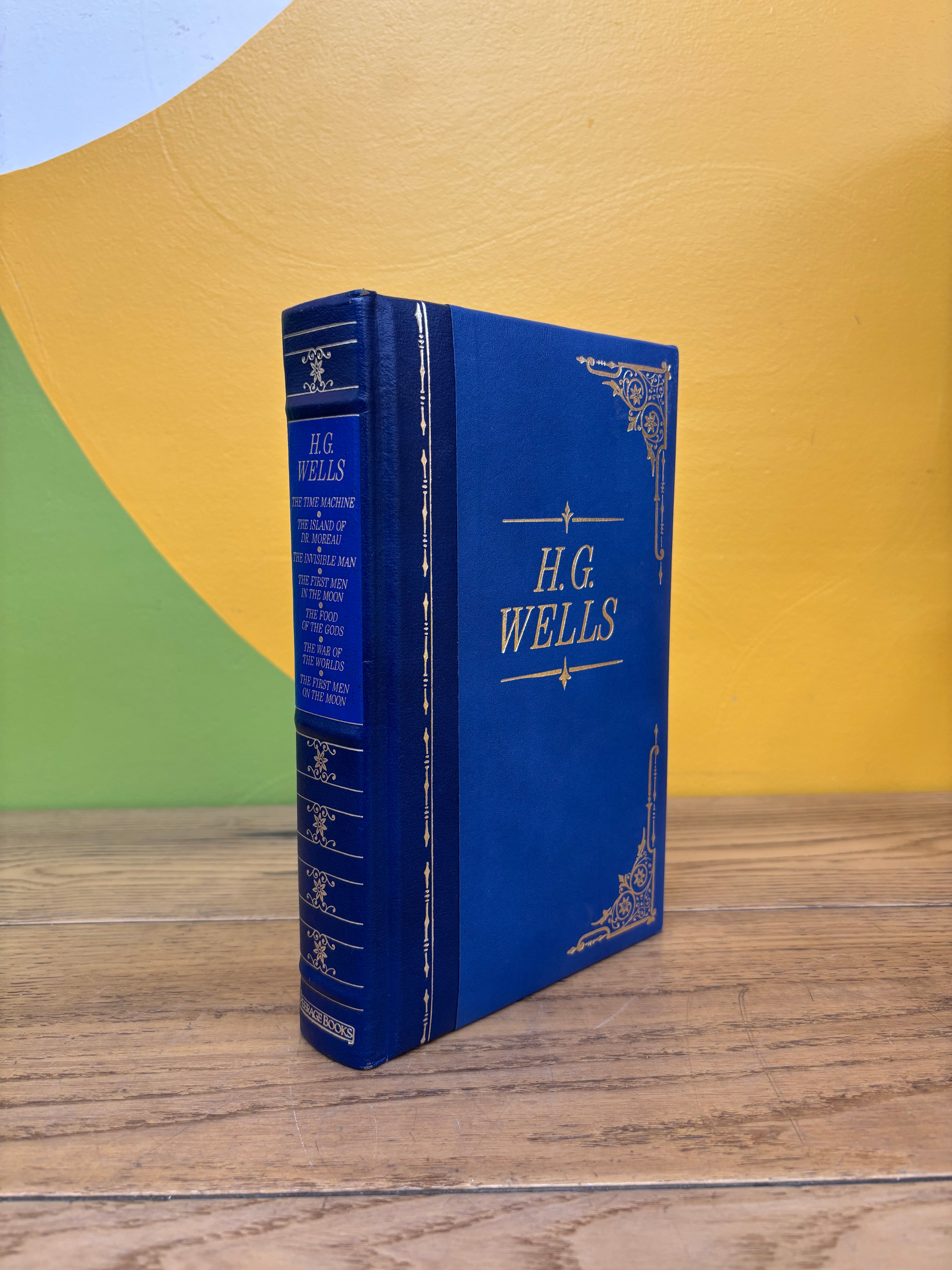 H.G Wells: Masters Library Leather Hardcover Book
