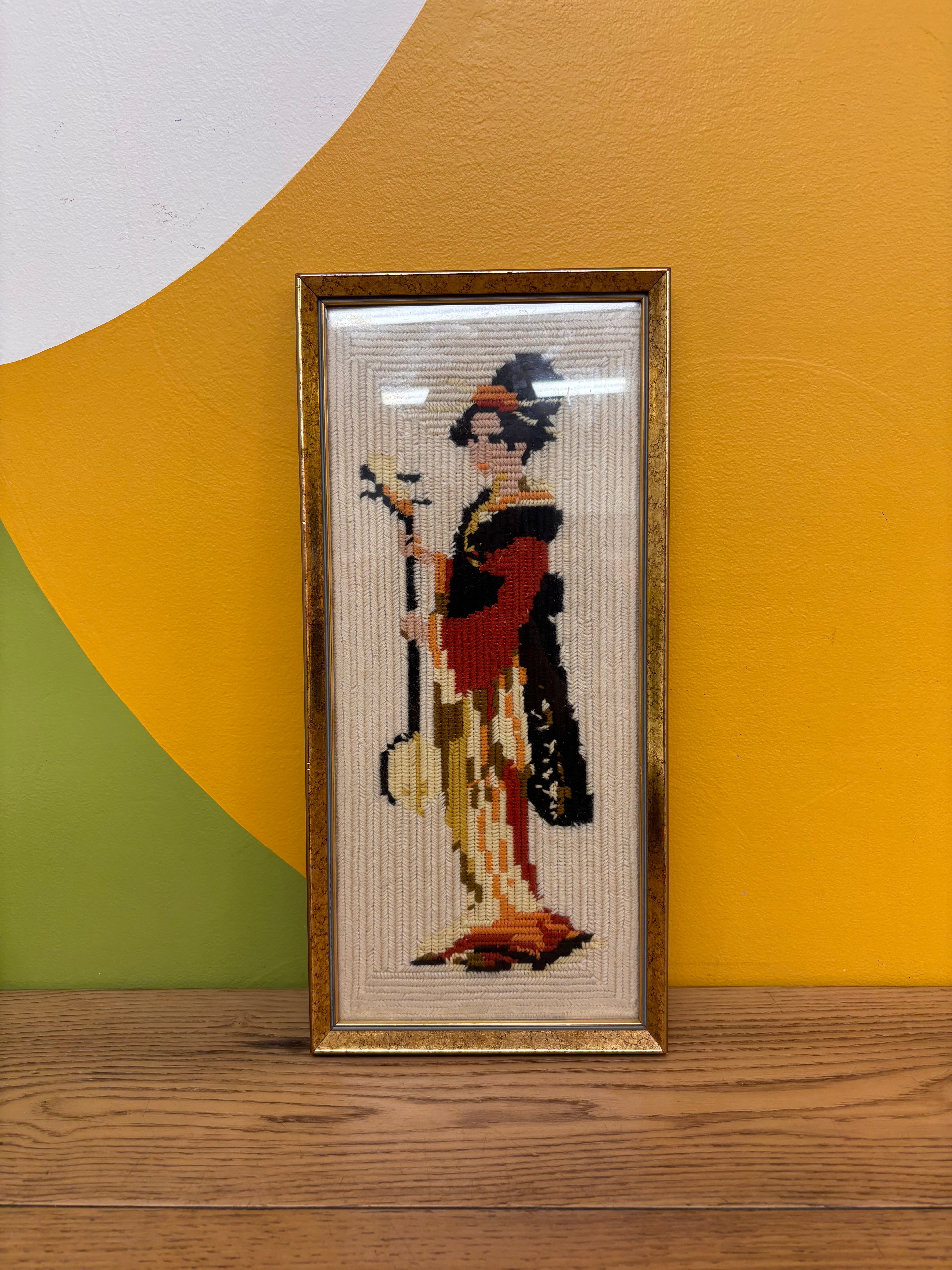 Framed Needlepoint Artwork