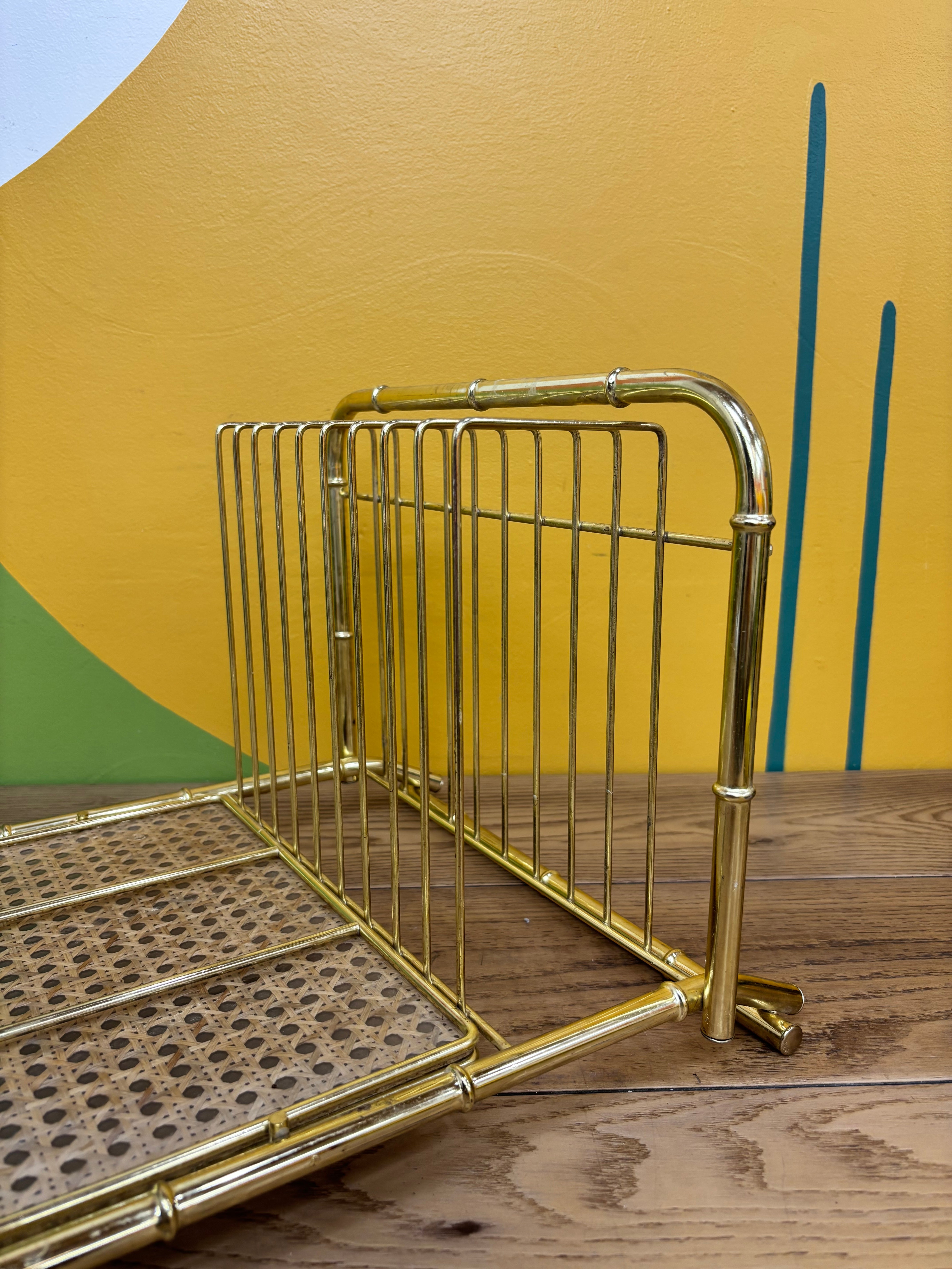Gold Metal Rack
