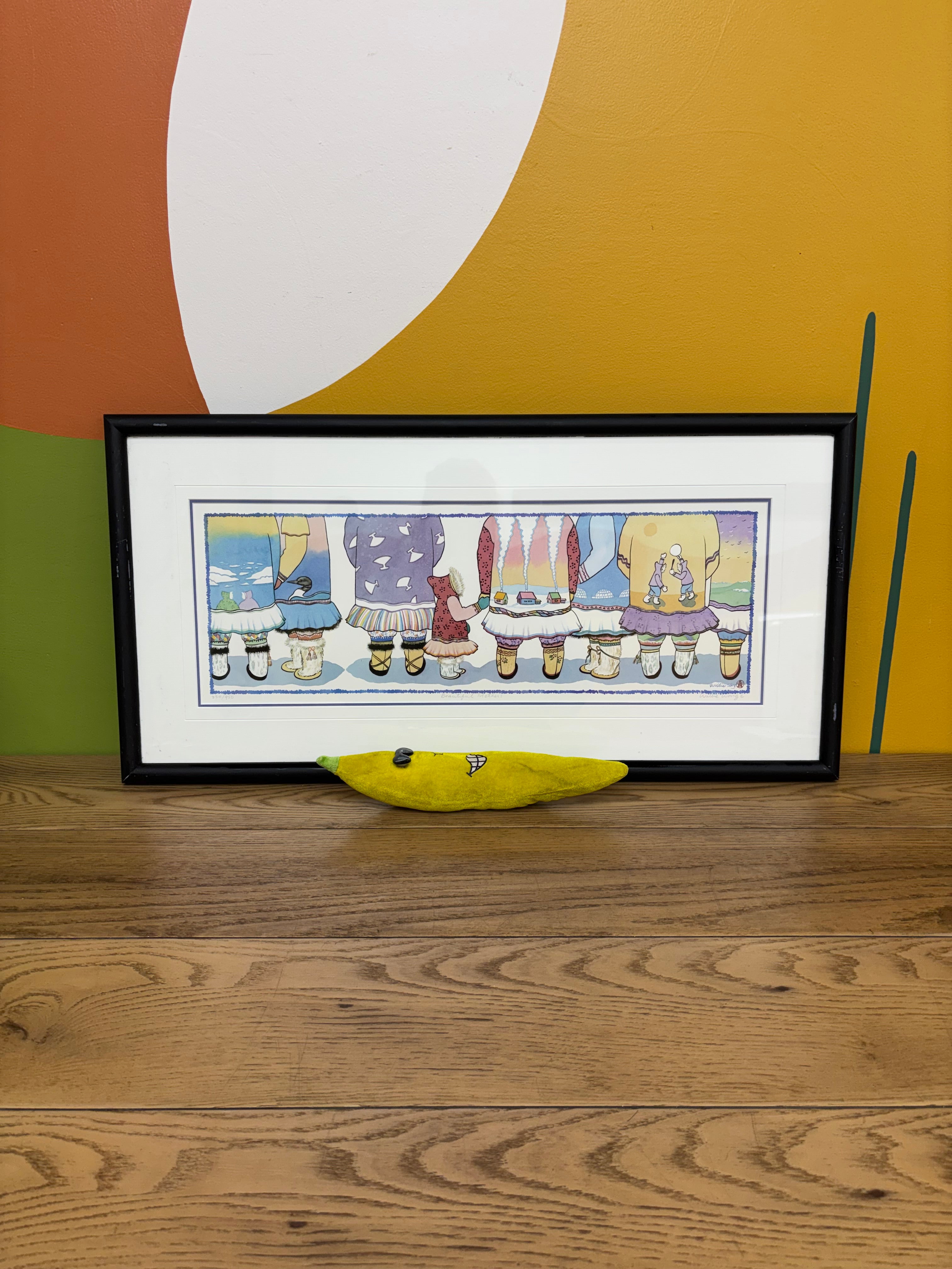 Beautiful Mothers Framed Print by Willie Wong