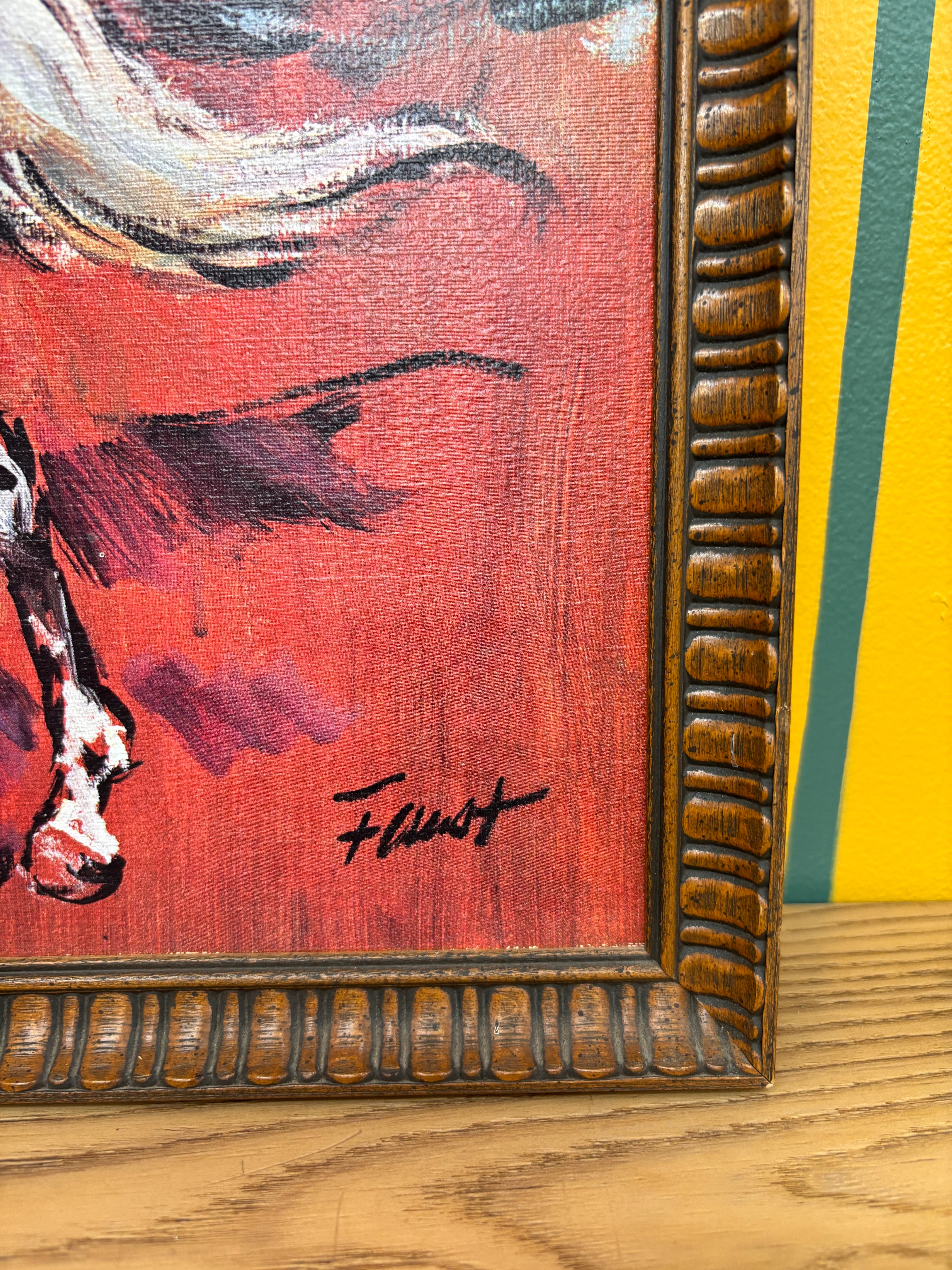 Framed Horse Art