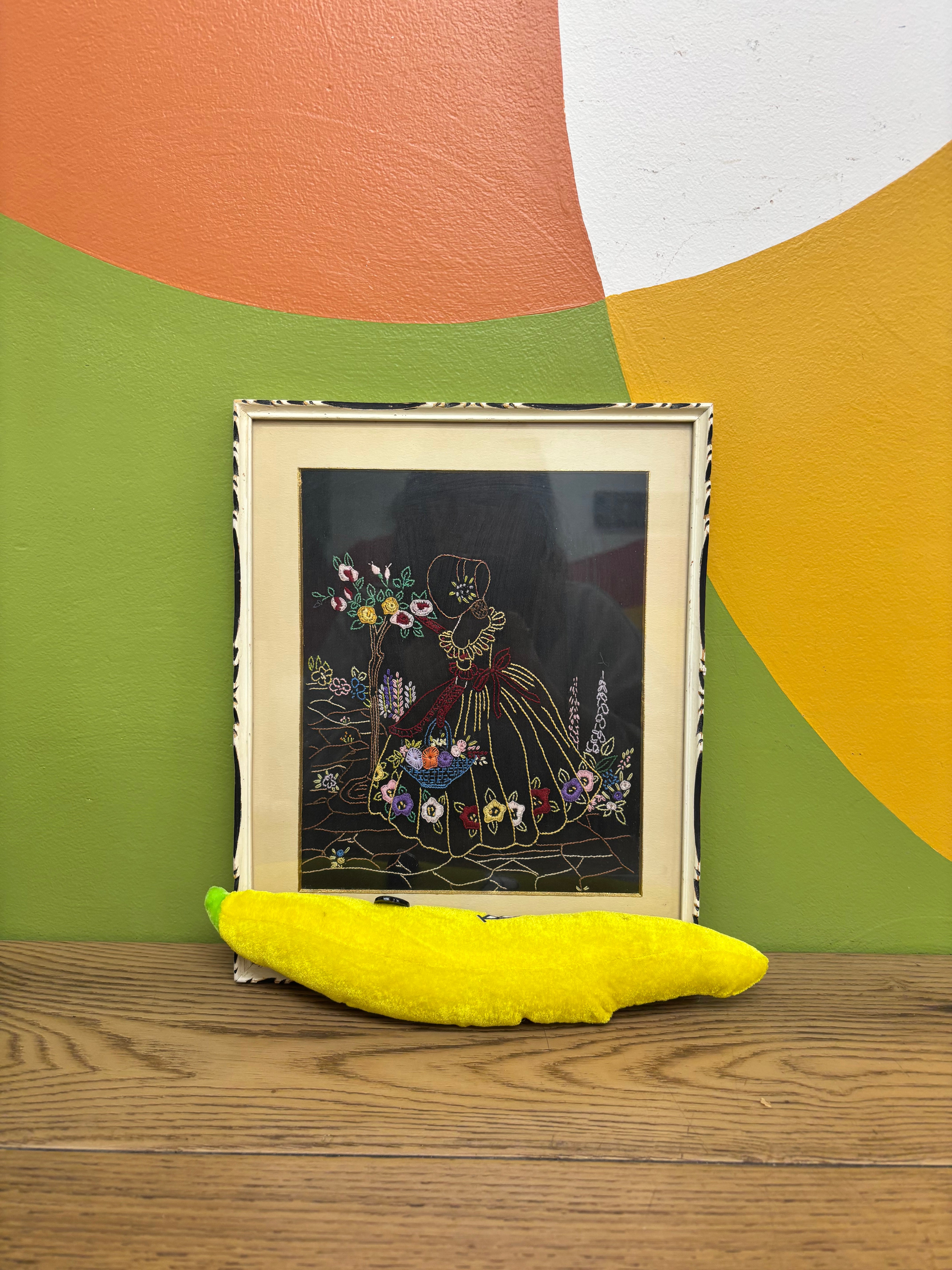 Framed Embroidered Art
