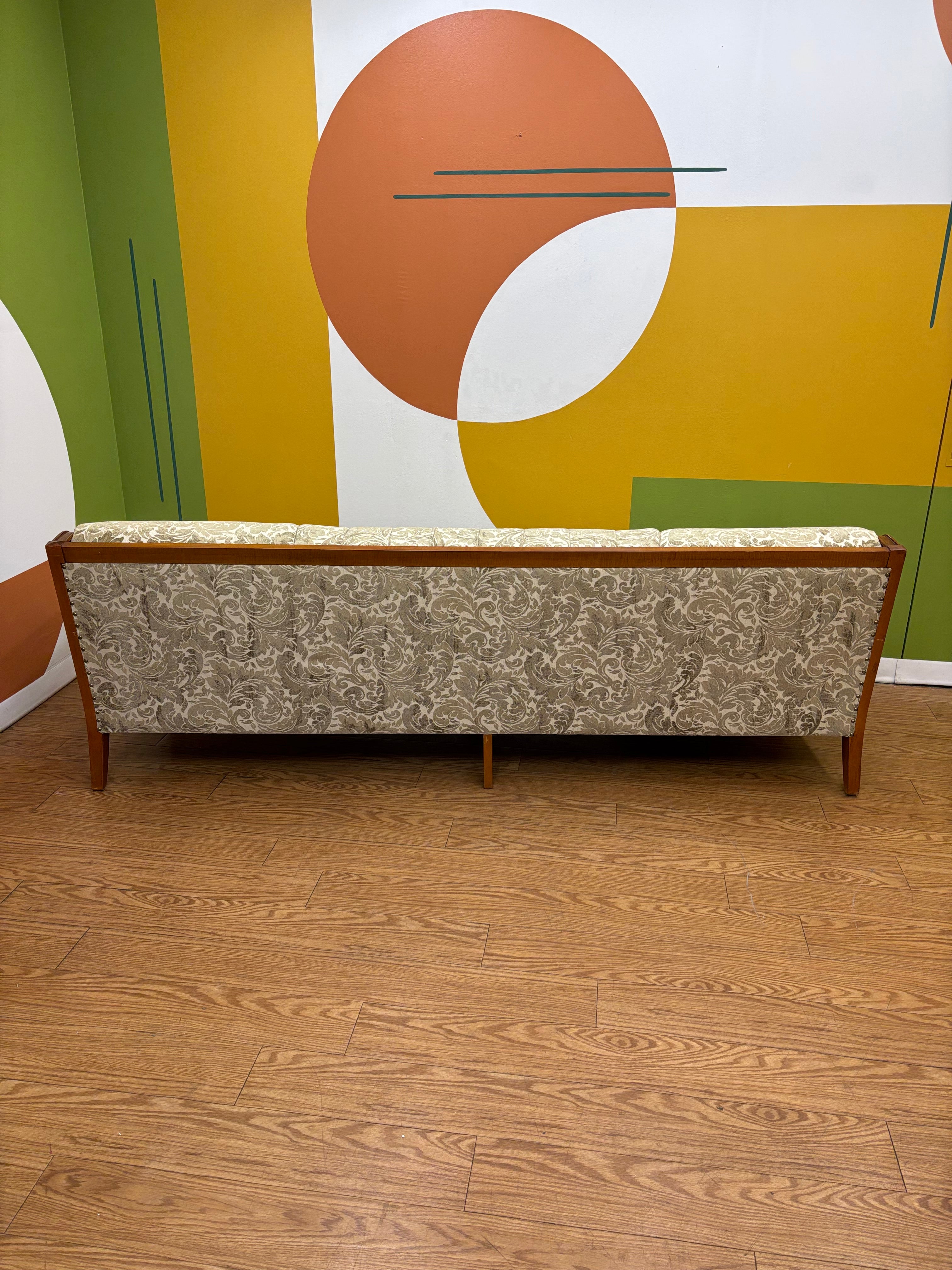 Wood Frame Sofa